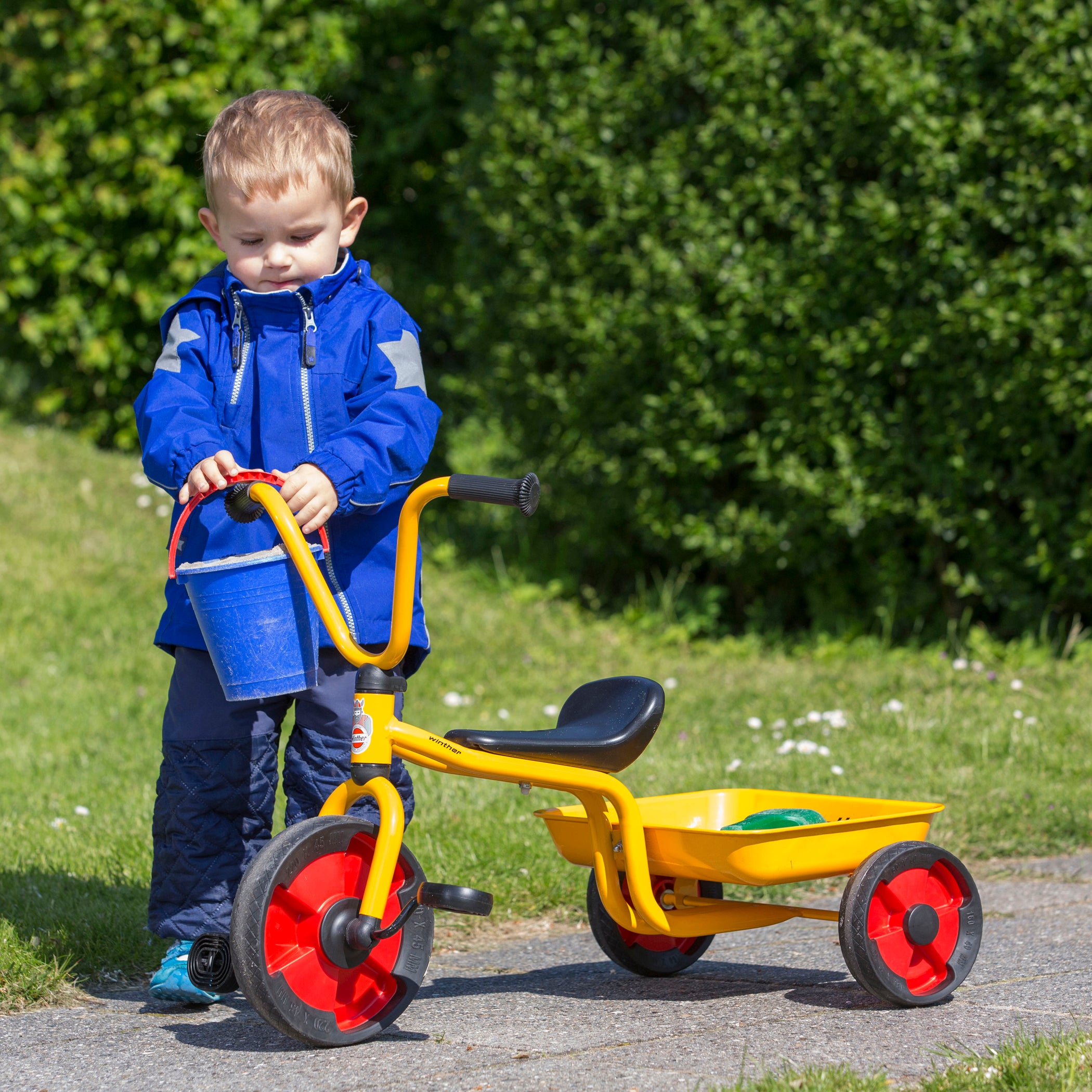 Alternative view of Winther Tricycle with Tray - Adventure Model 447.14