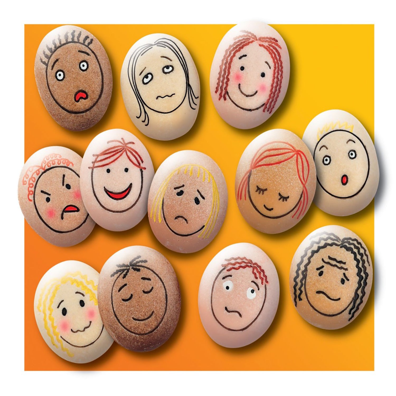 Alternative view of Yellow Door Emotion Stones - Emotional Exploration Set - Pack Of 12