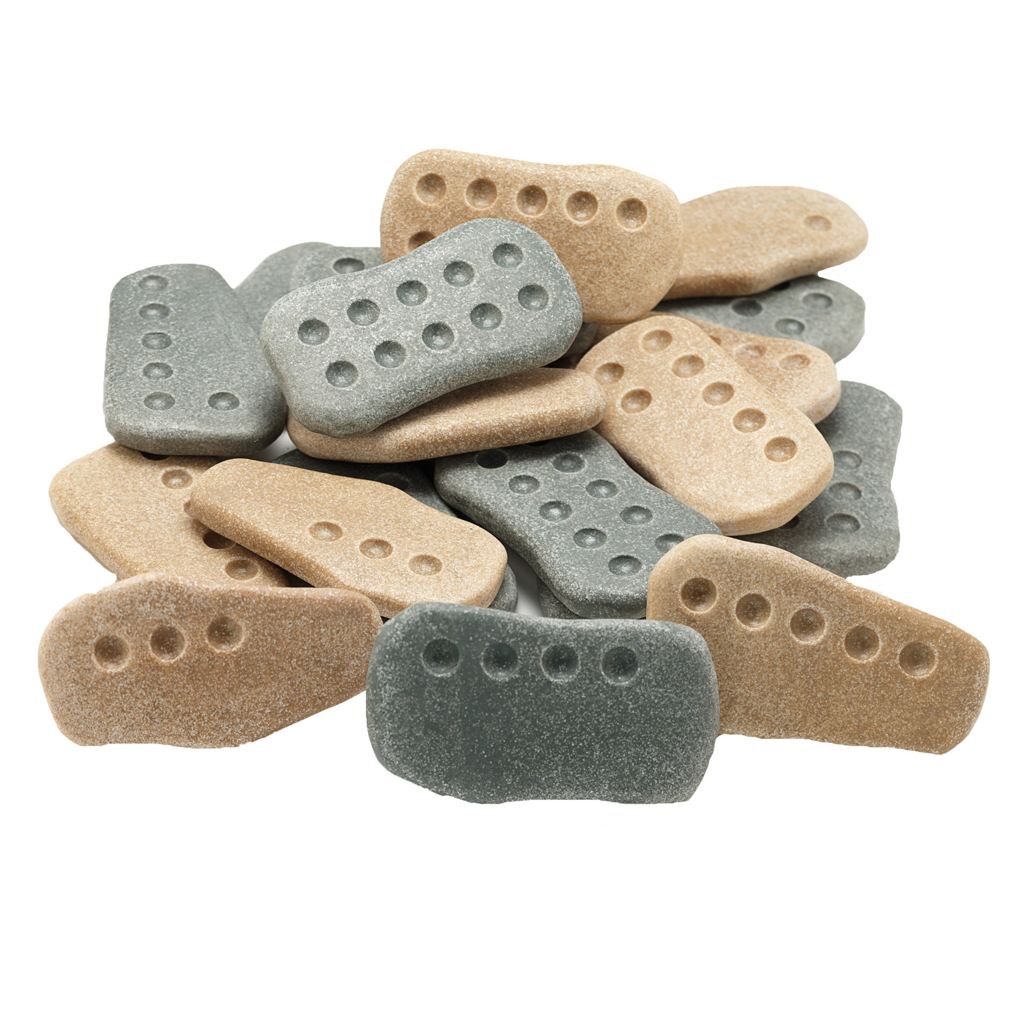Yellow Door Tactile Counting Stones - Interactive Math Playset - Set Of 20