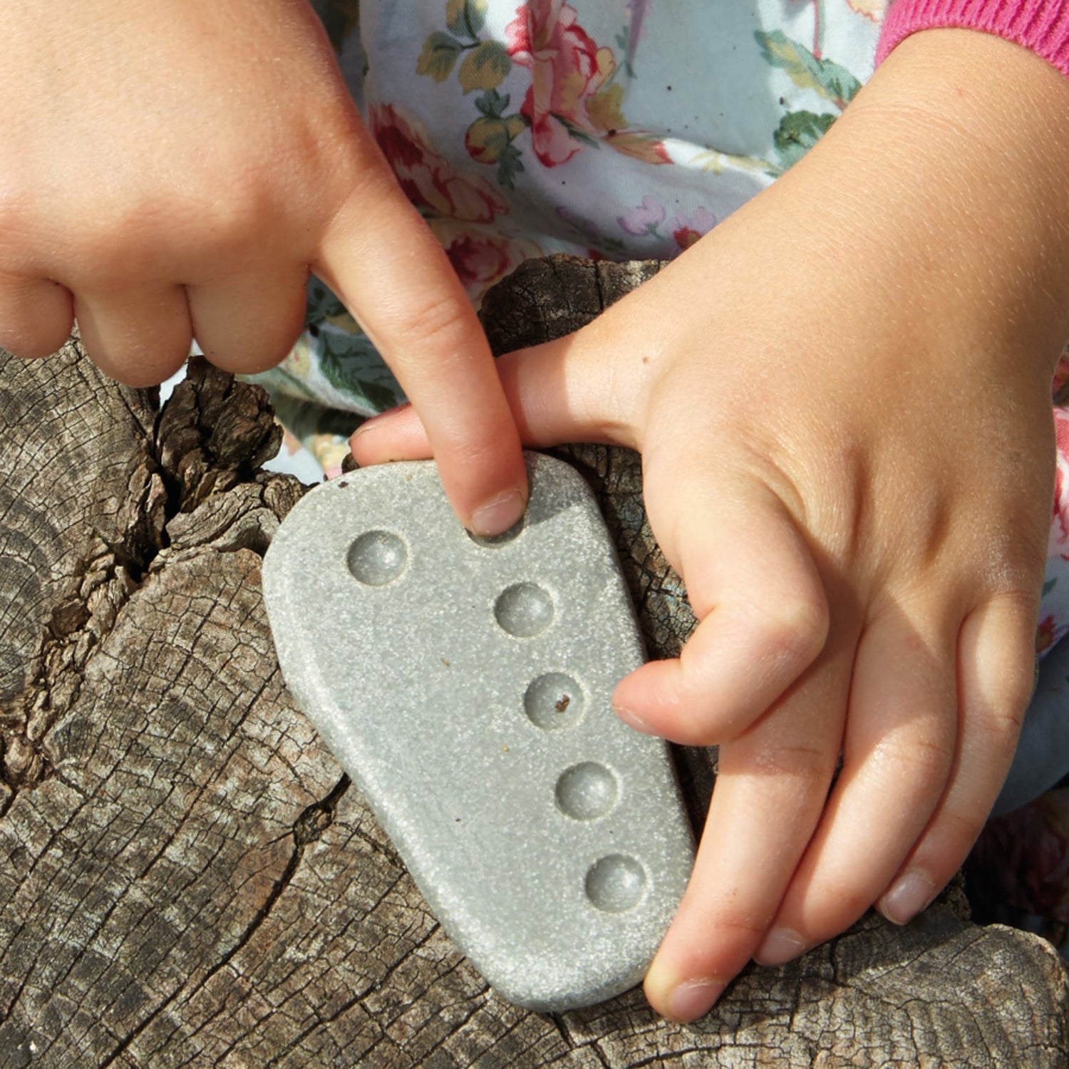 Yellow Door Tactile Counting Stones - Interactive Math Playset - Set Of 20 - Image 3