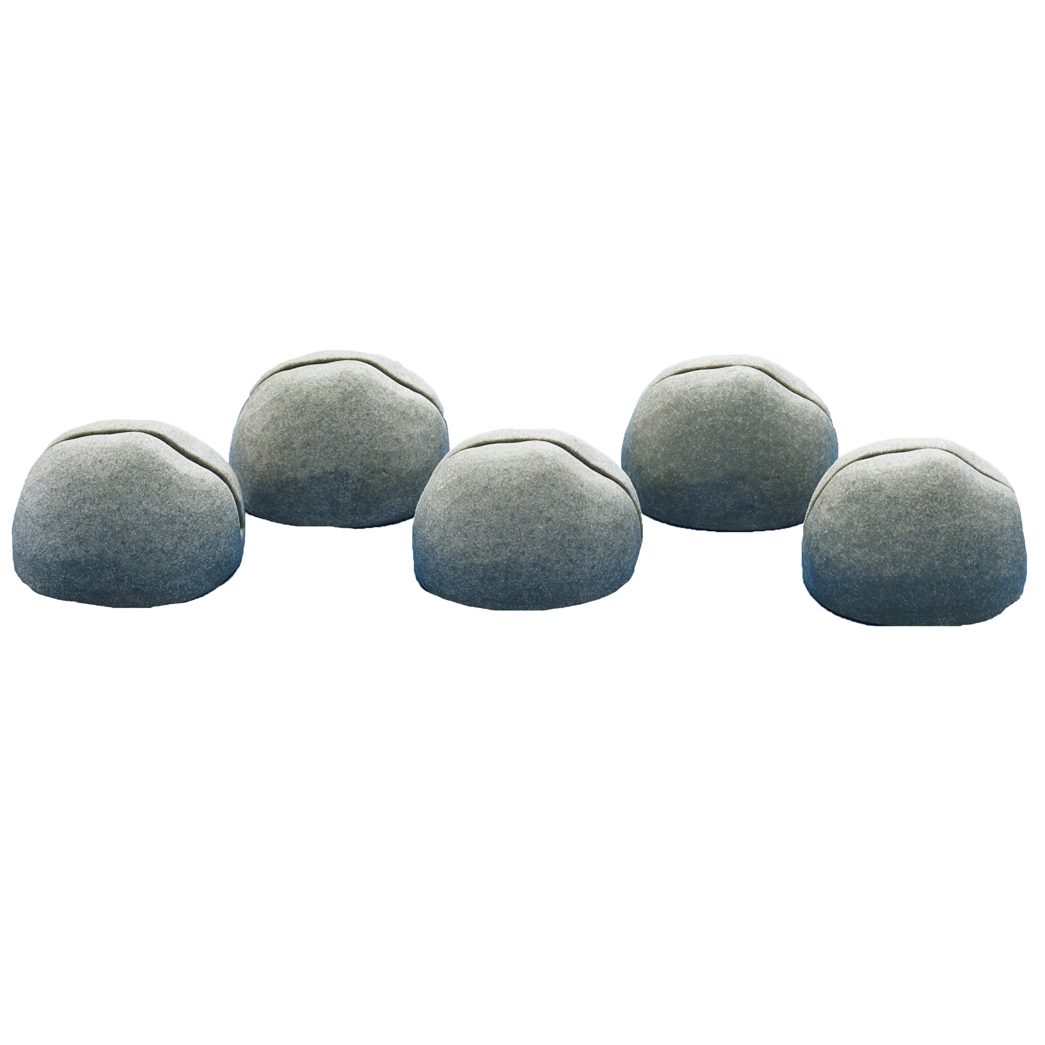 Yellow Door Stand-It-Stones, Set Of 5 - Real Stone Card Holders
