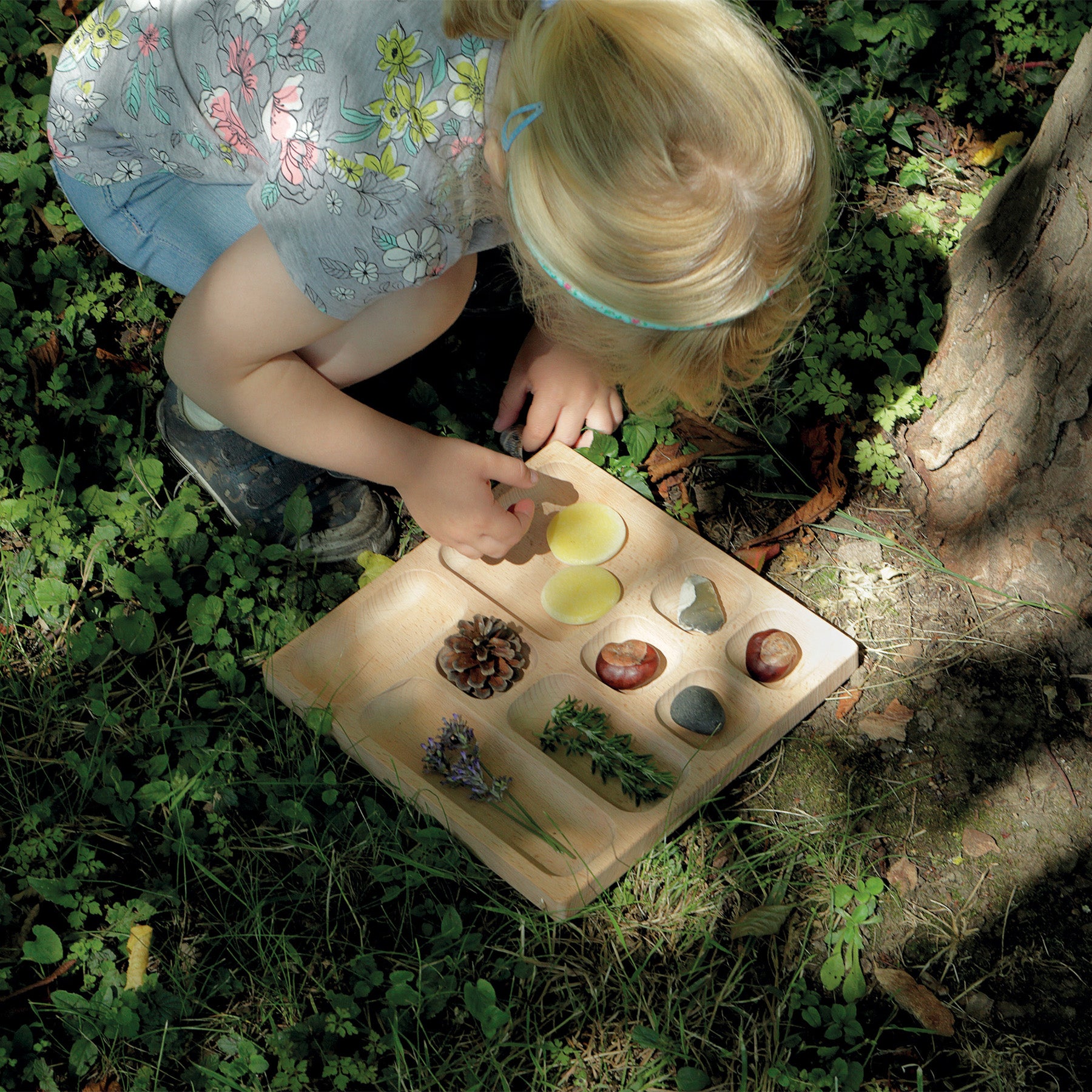 Yellow Door Natural Tinker Tray For Curious Kids - Image 4