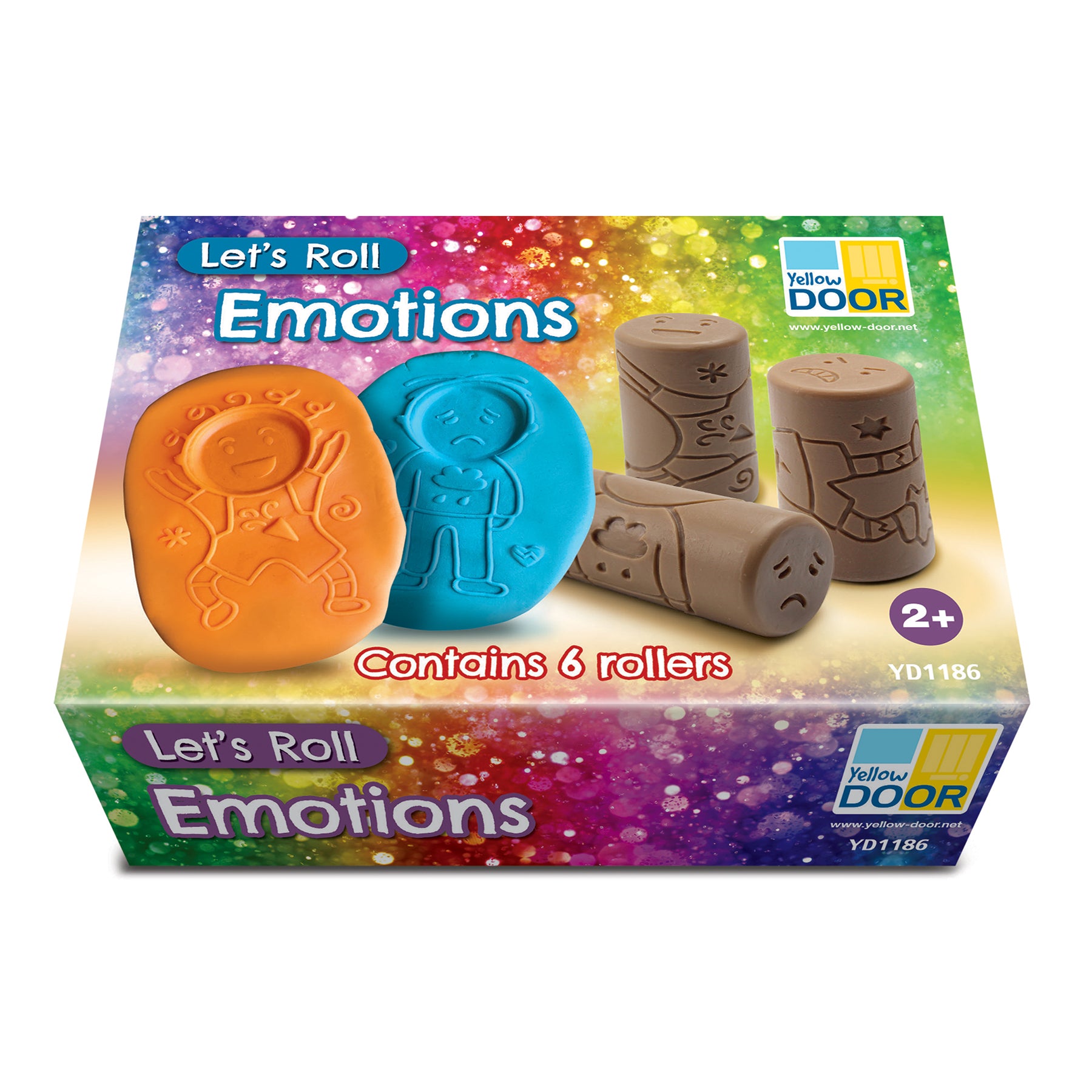 Alternative view of Yellow Door Let's Roll - Emotions - Interactive Learning Rollers