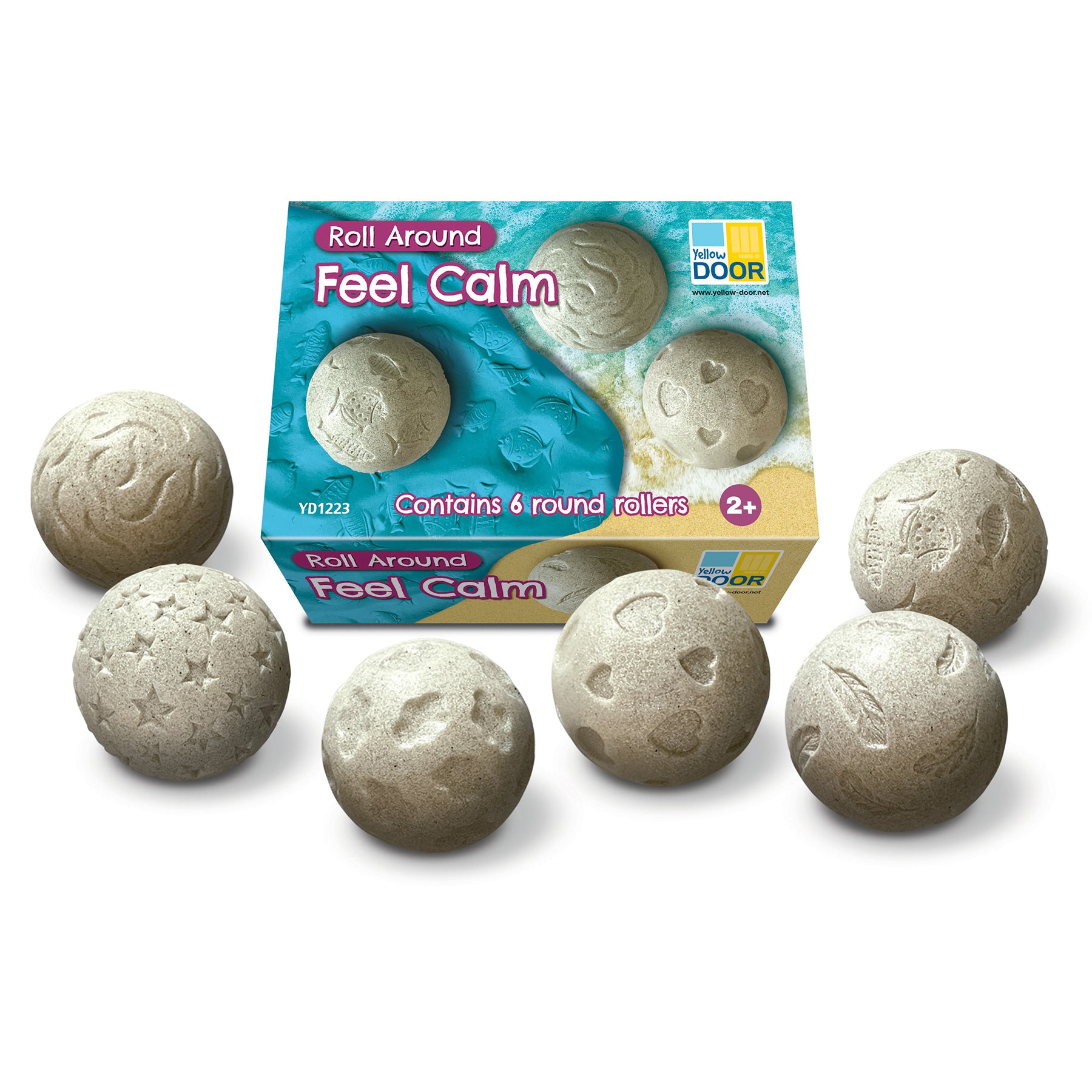 Yellow Door Roll Around - Feel Calm - Set Of 6