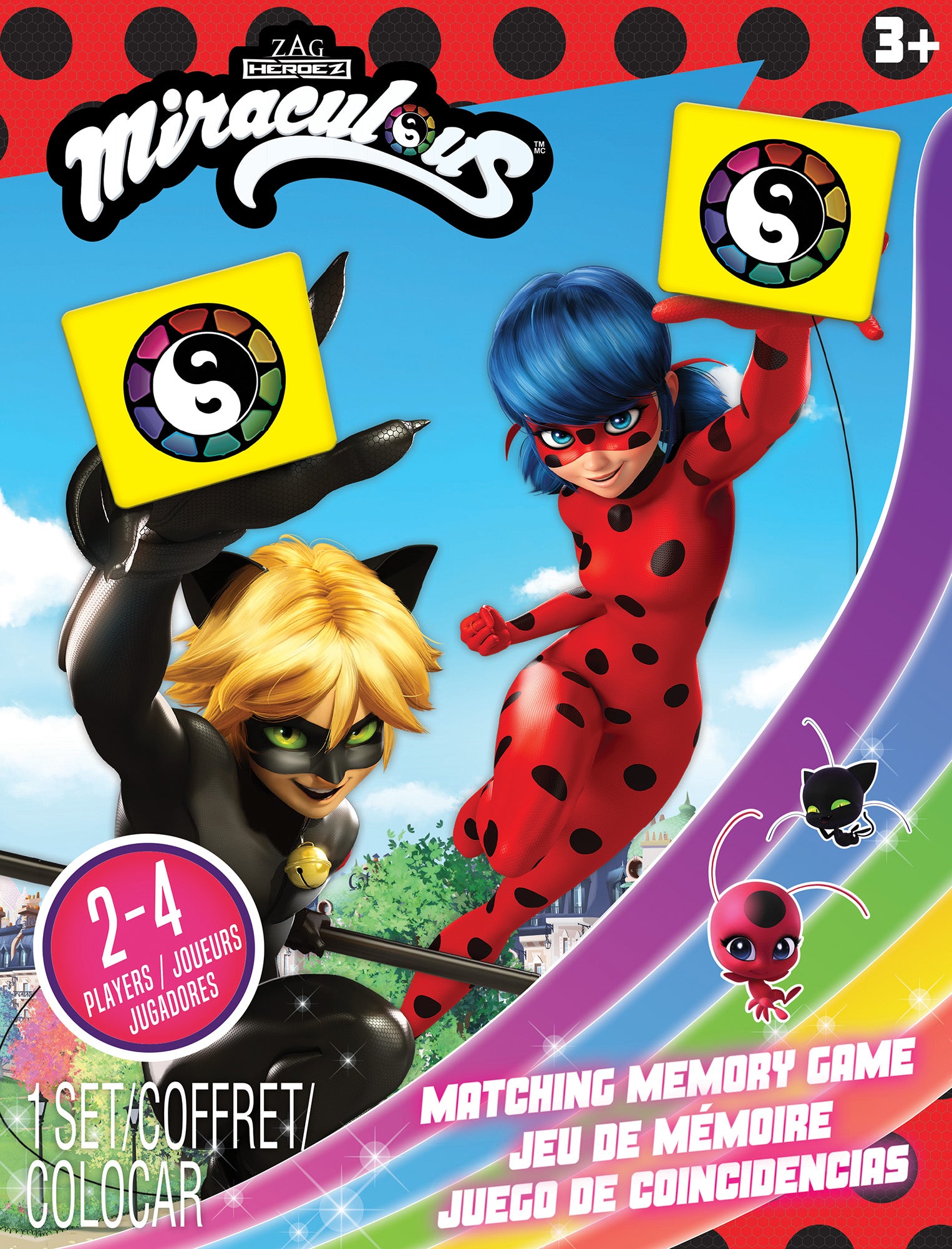 Miraculous Heroez Memory Match Card Game - Image 3