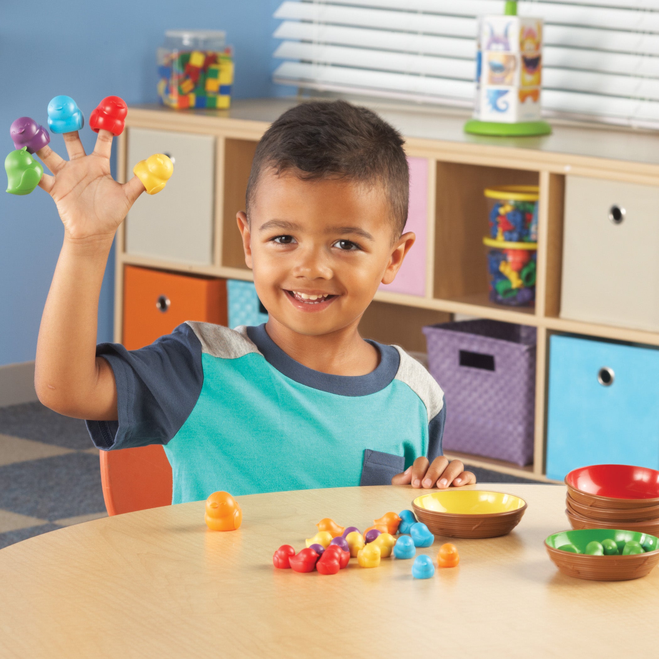 Learning Resources Birds in a Nest Sorting Set - Colorful Educational Toy - Image 4