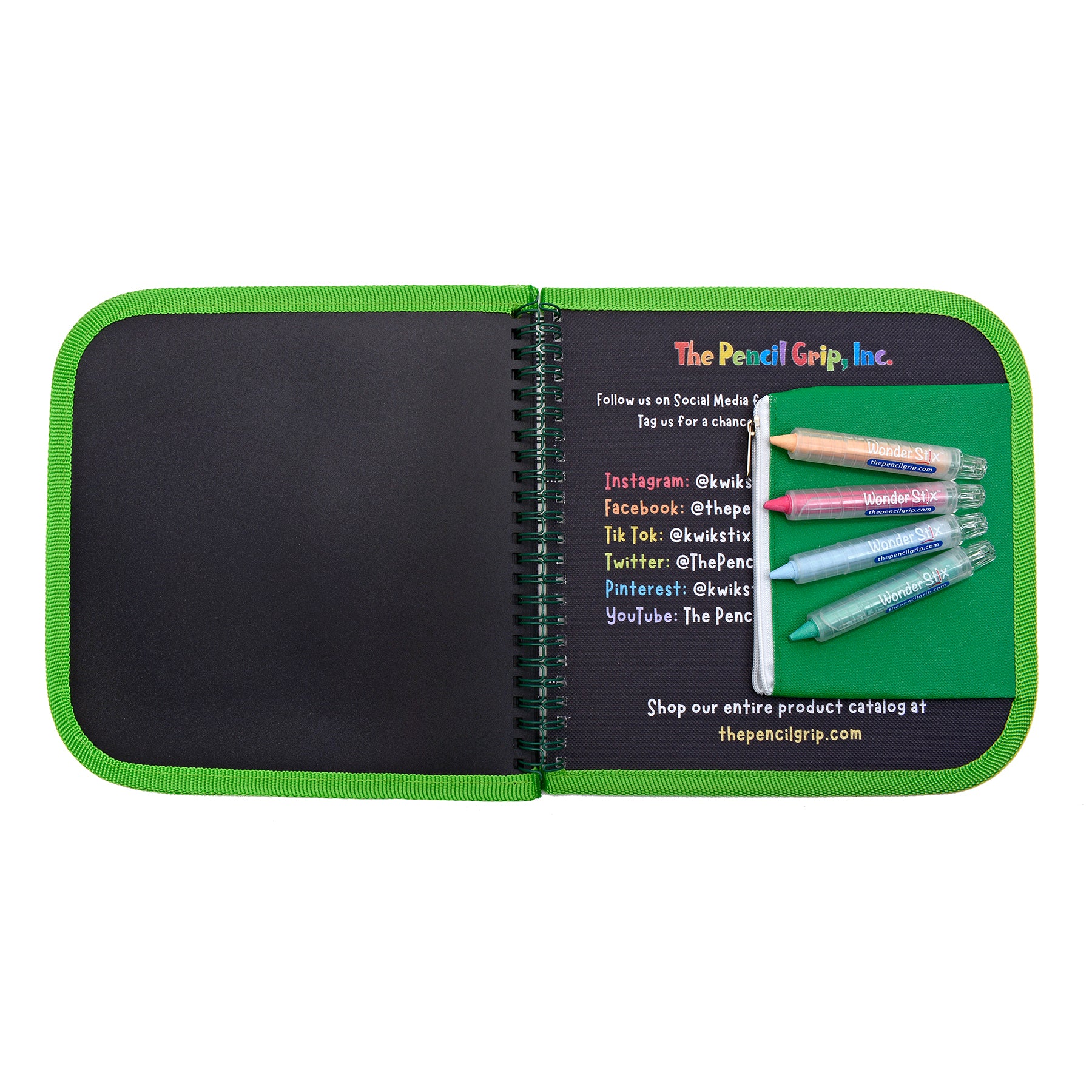 The Pencil Grip Sea Life Daily Doodler Activity Book with Wonder Stix - Assorted Colors - Image 4