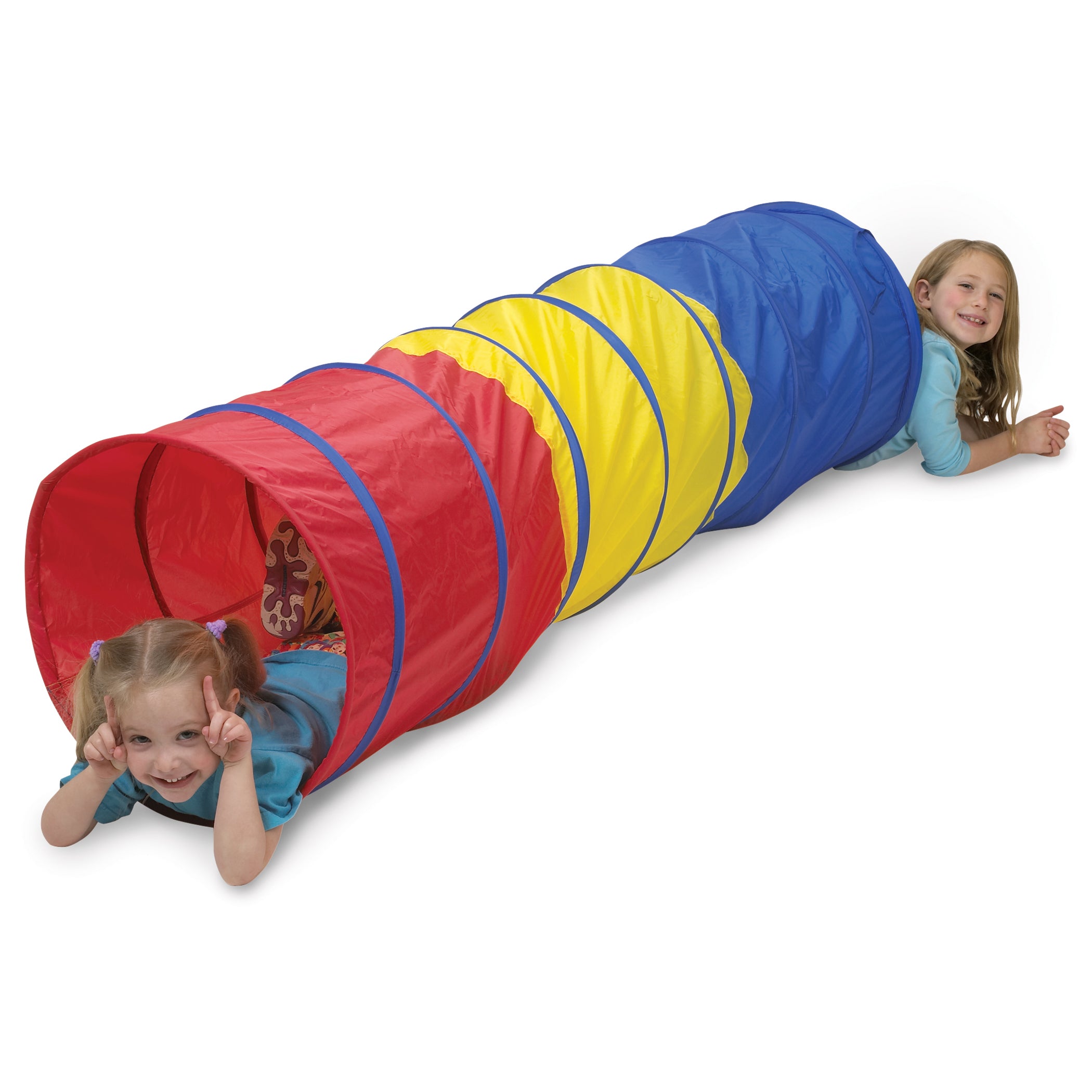 Alternative view of Pacific Play Tents Find Me Multi-Color Play Tunnel - 6' x 19"