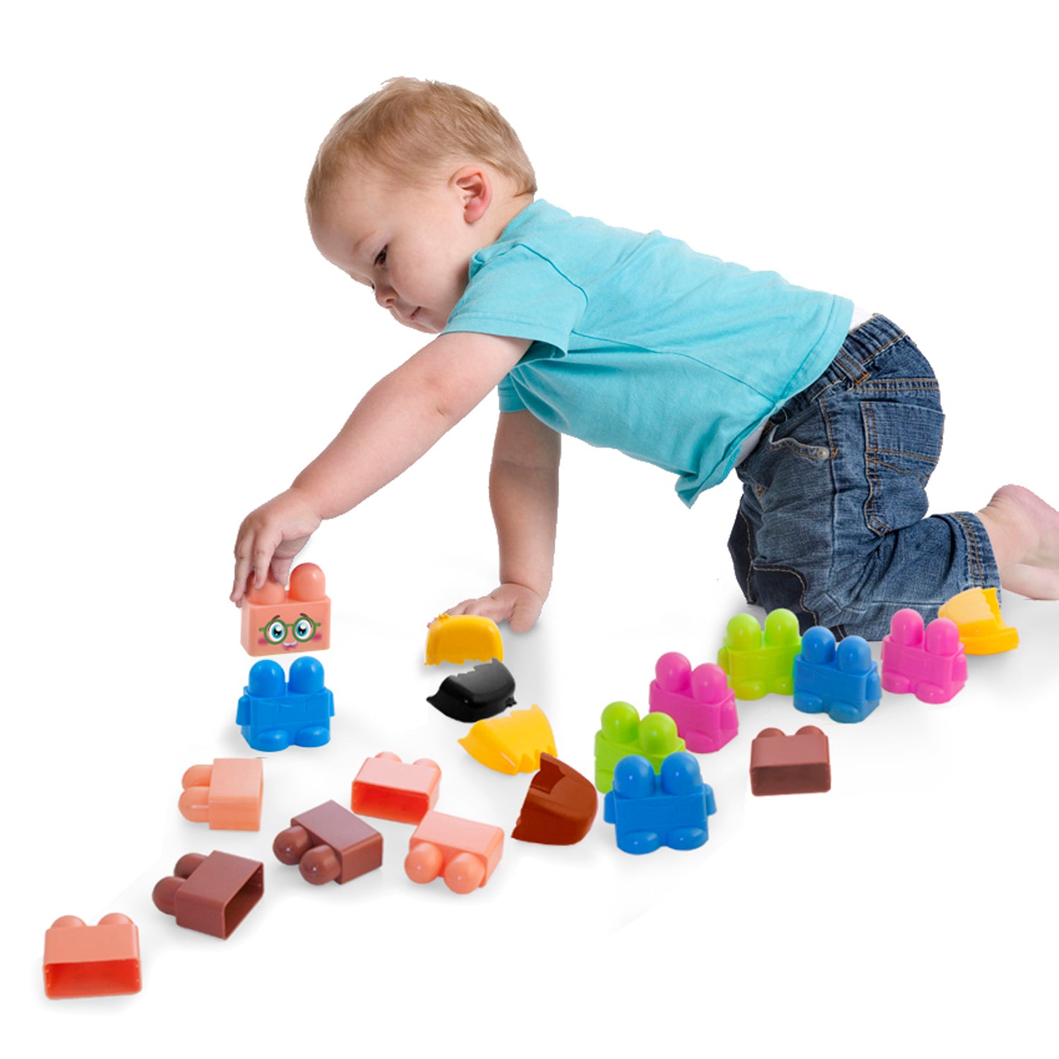 Miniland Educational Emotiblocks - Interchangeable Emotion Blocks - 18 Pieces - Image 5