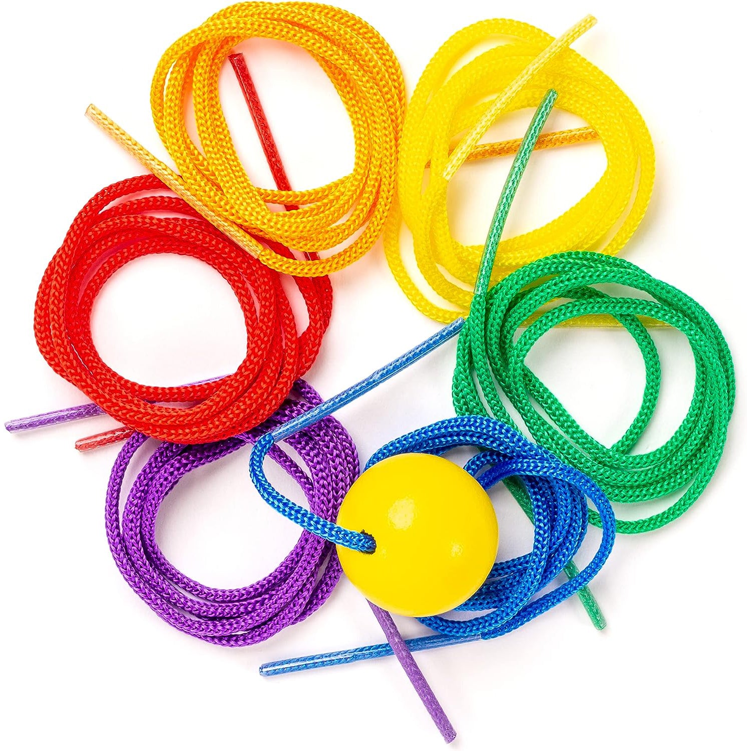 Alternative view of Stages Learning Materials Language Builder Stringing Beads - Educational Toy - Multicolor