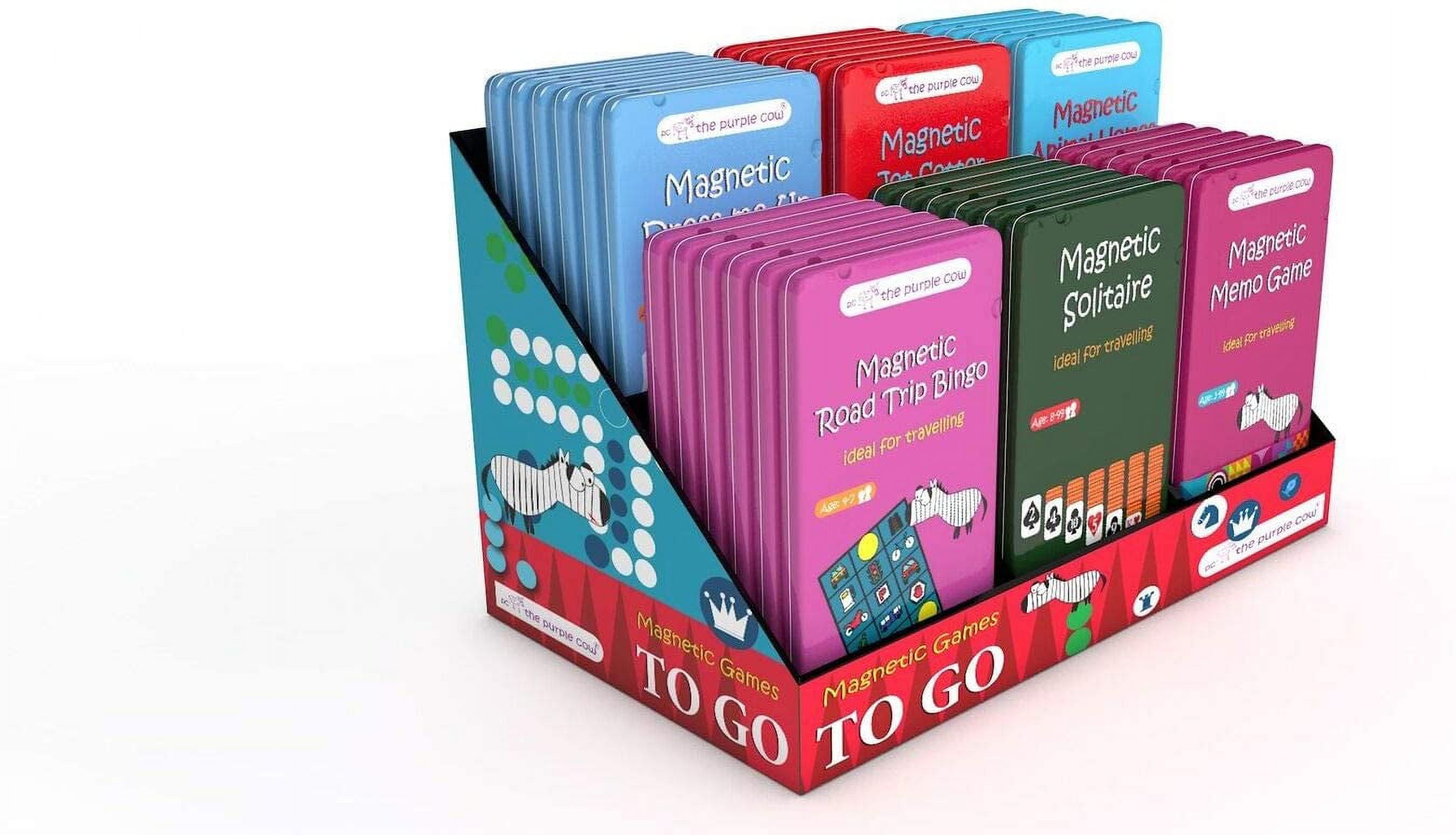 Alternative view of The Purple Cow To Go Reversi Magnetic Travel Game