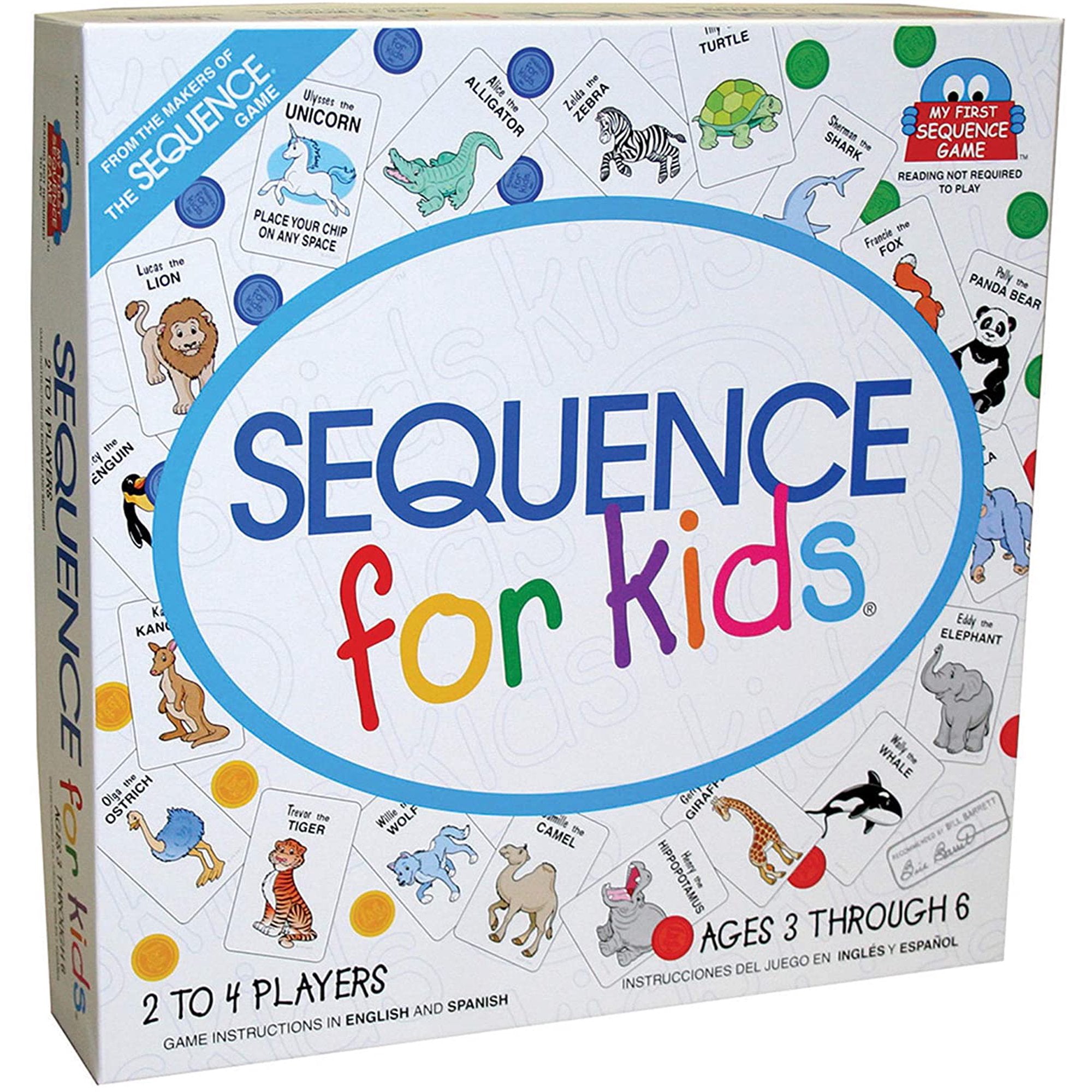 Alternative view of JAX Ltd. Sequence for Kids Board Game