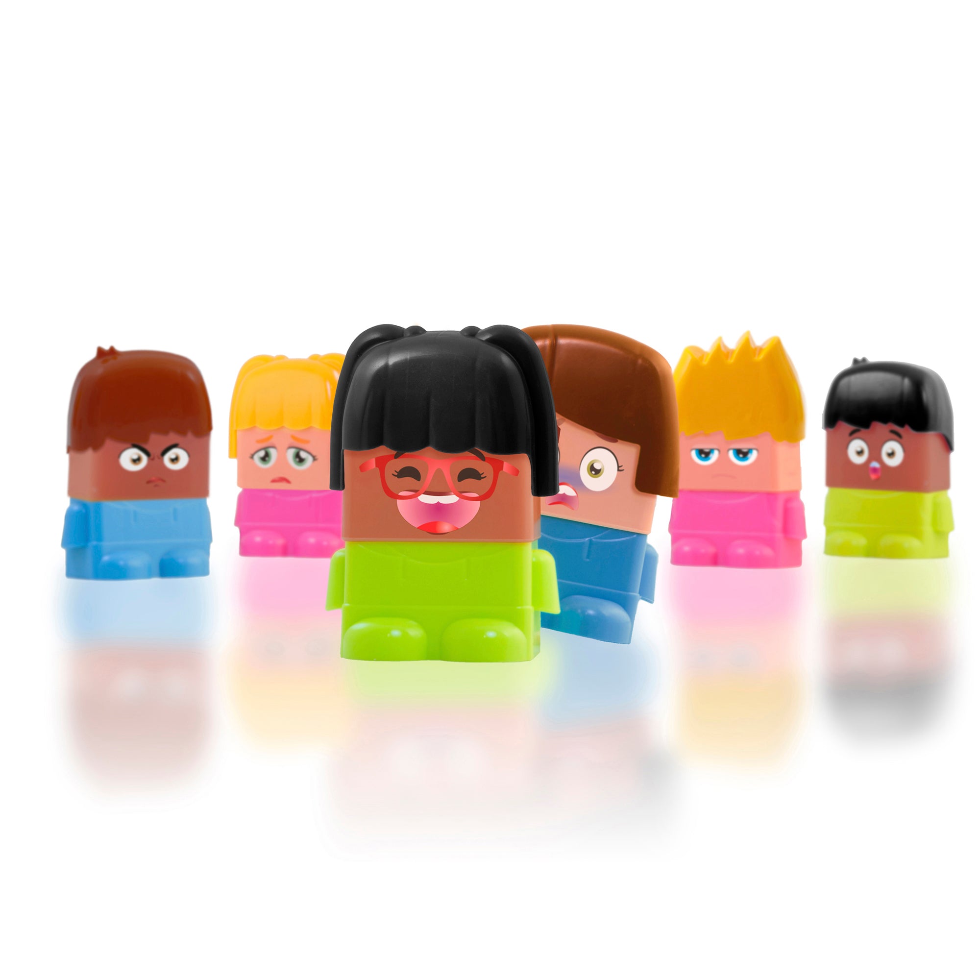 Miniland Educational Emotiblocks - Interchangeable Emotion Blocks - 18 Pieces - Image 3