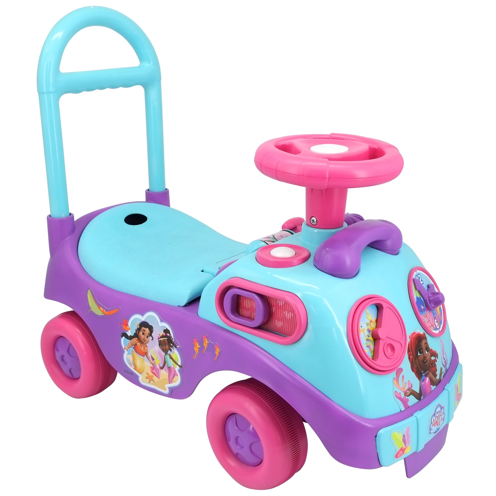 Alternative view of Kiddieland Disney Ariel Light & Sound Activity Ride-On