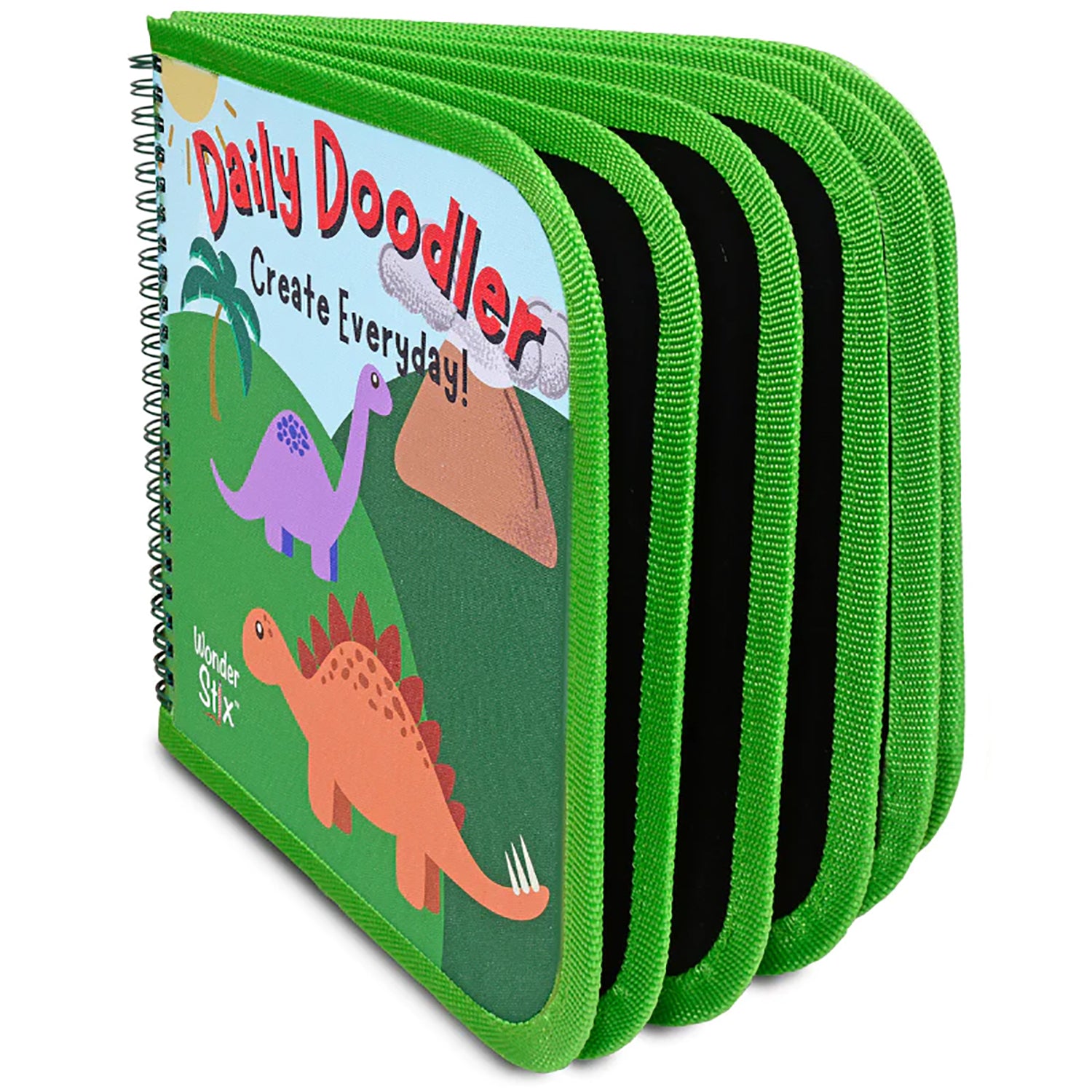 The Pencil Grip Daily Doodler Dino-Themed Reusable Activity Book with Wonder Stix - Image 3