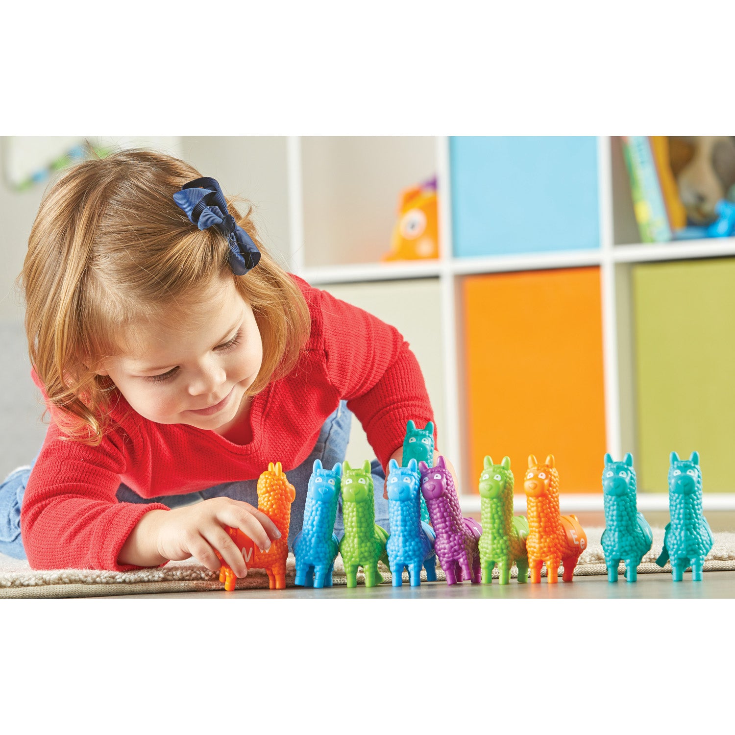 Learning Resources Snap-n-Learn Letter Llamas - Educational Alphabet Toy - Image 2