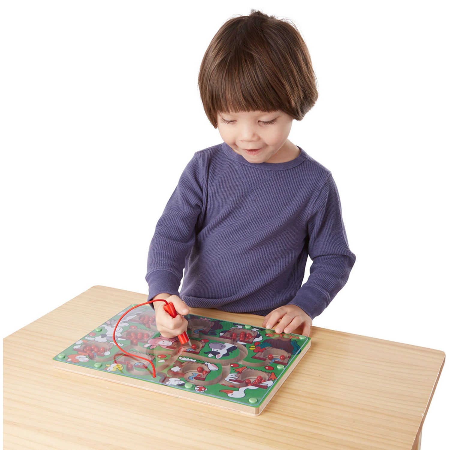 Alternative view of Melissa & Doug Magnetic Wand Number Maze - Educational Counting Toy