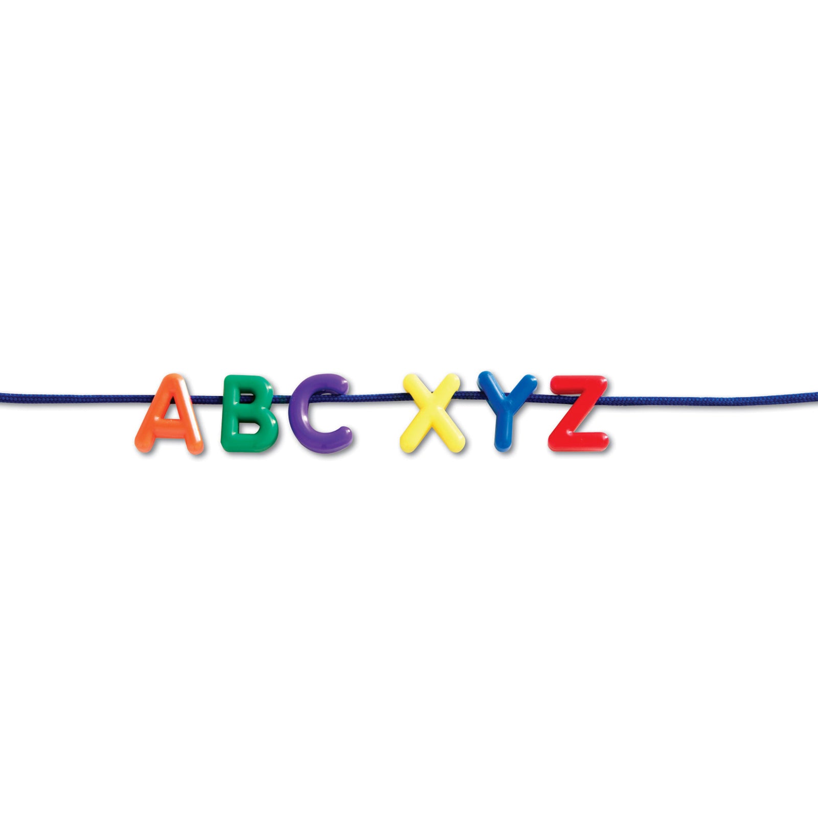 Learning Resources Alphabet Lacing Set - Uppercase Plastic Letters, 260 Pieces with 15 Laces - Image 2