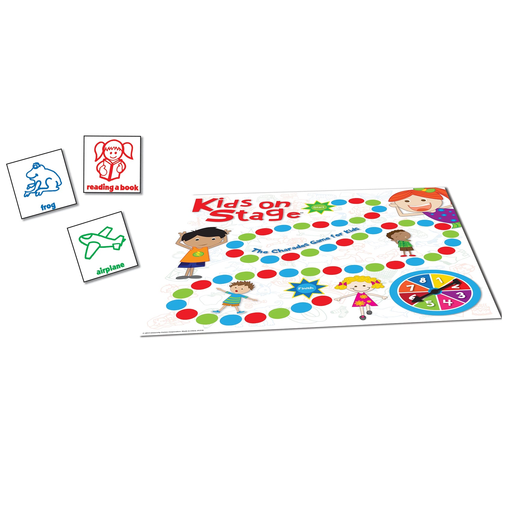 Alternative view of Briarpatch Kids on Stage Charades Game for Children