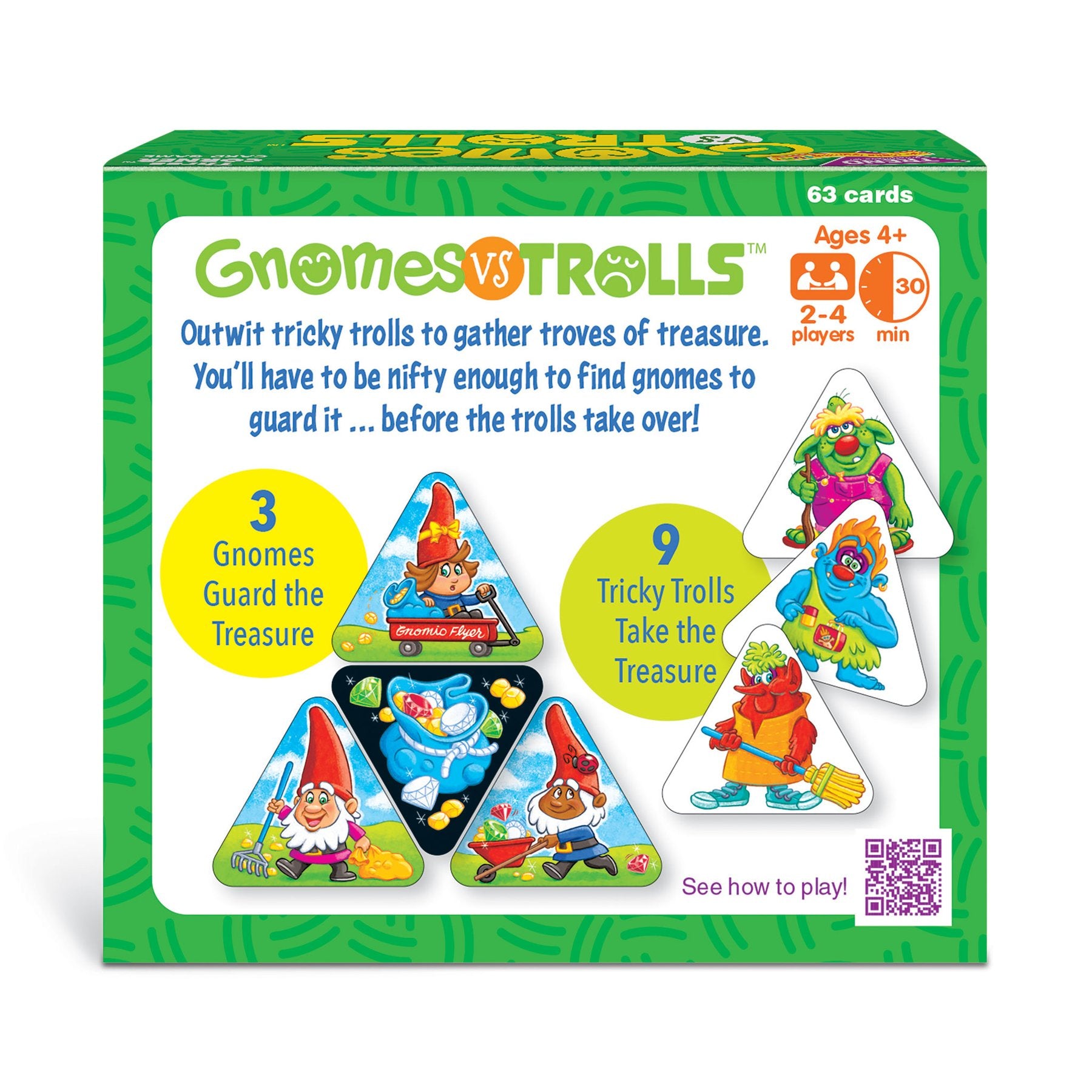 GNOMES vs TROLLS Three Corner Strategy Card Game - Image 3