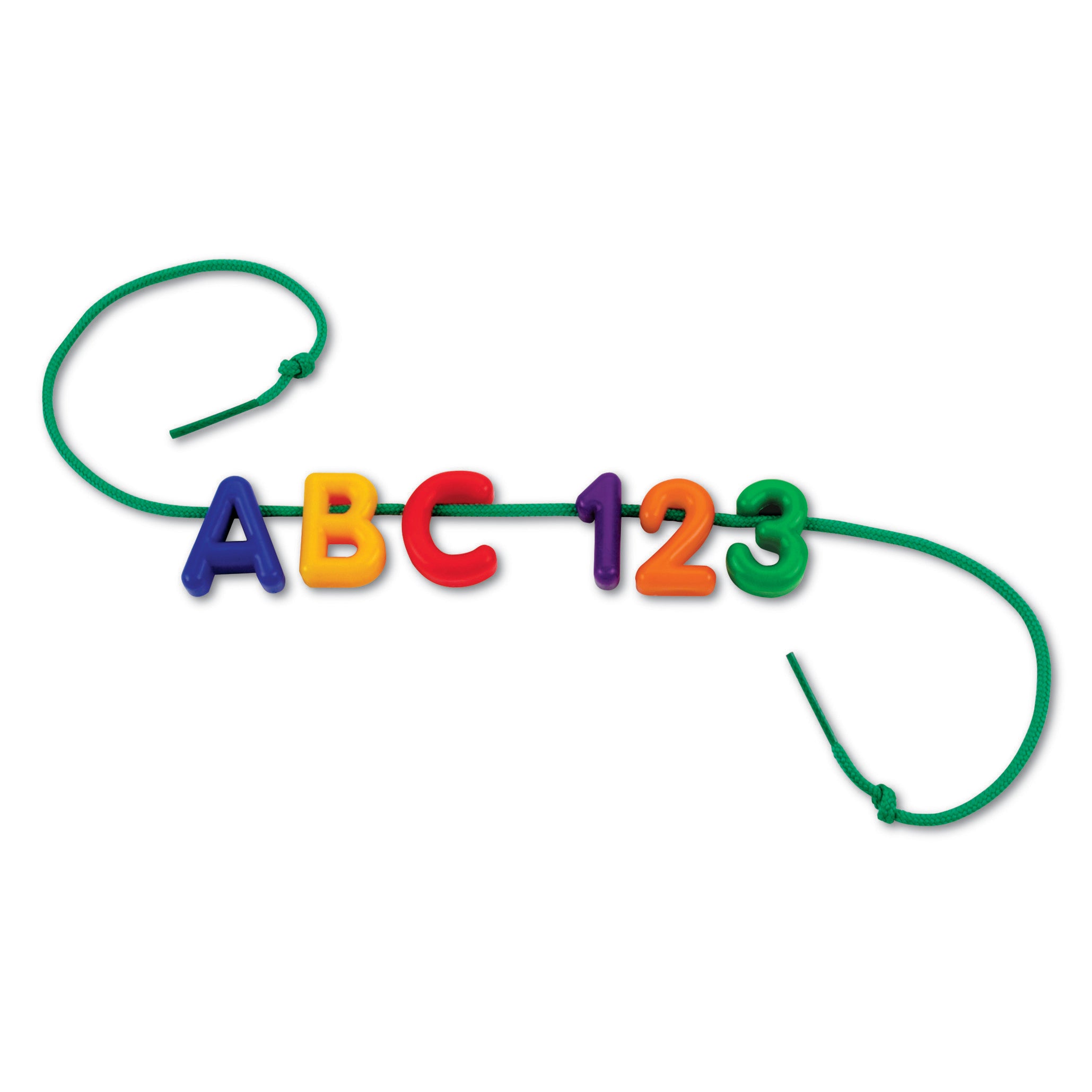 Learning Resources Alphabet Lacing Set - Uppercase Plastic Letters, 260 Pieces with 15 Laces - Image 3