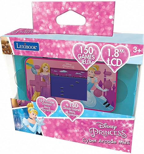 Alternative view of Disney Princess Compact Cyber Arcade Handheld Gaming Console