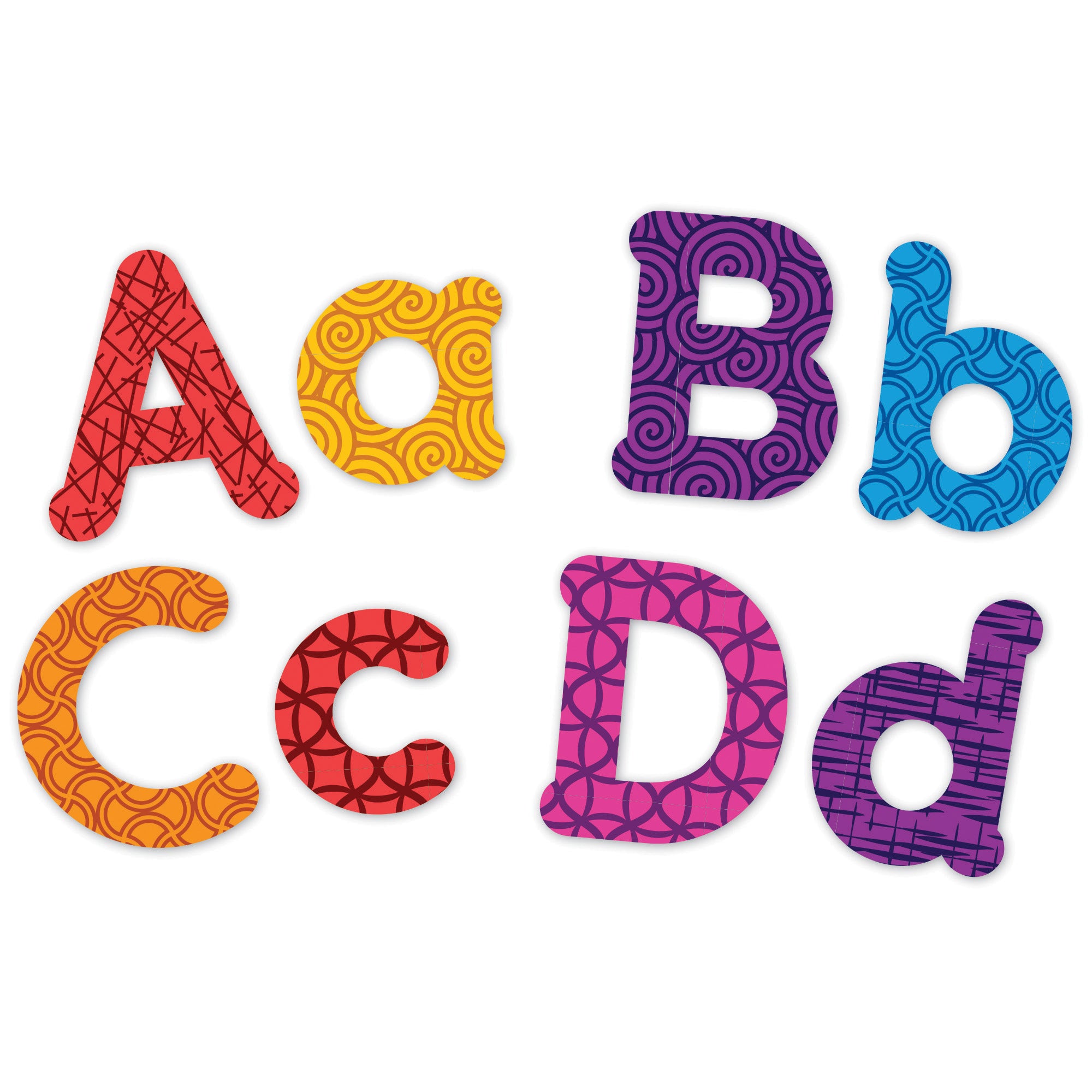 Learning Resources Magnetic Alphabet Set - Uppercase & Lowercase Letters - 82 Pieces - Image 3