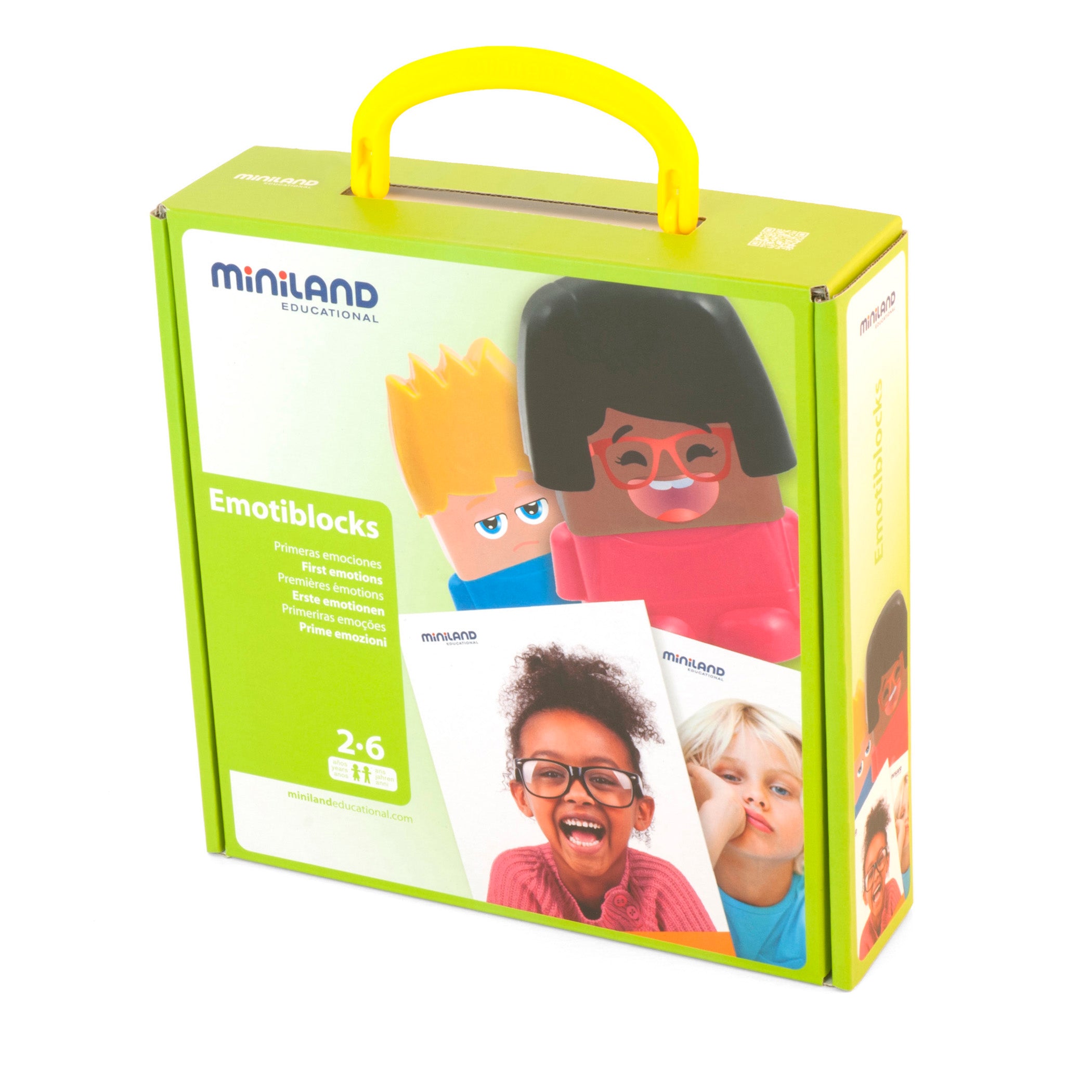 Miniland Educational Emotiblocks - Interchangeable Emotion Blocks - 18 Pieces - Image 4