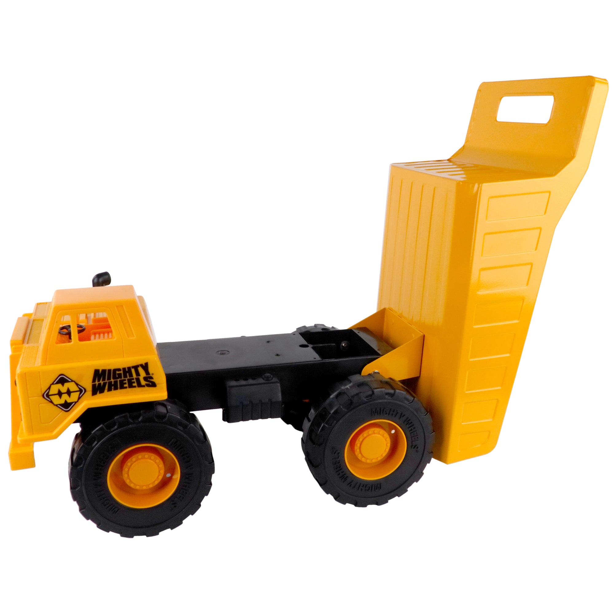 Mighty Wheels 16" Super Dump Truck with Moveable Tipping Bed, Durable Toy for Kids Aged 3+ - Image 3
