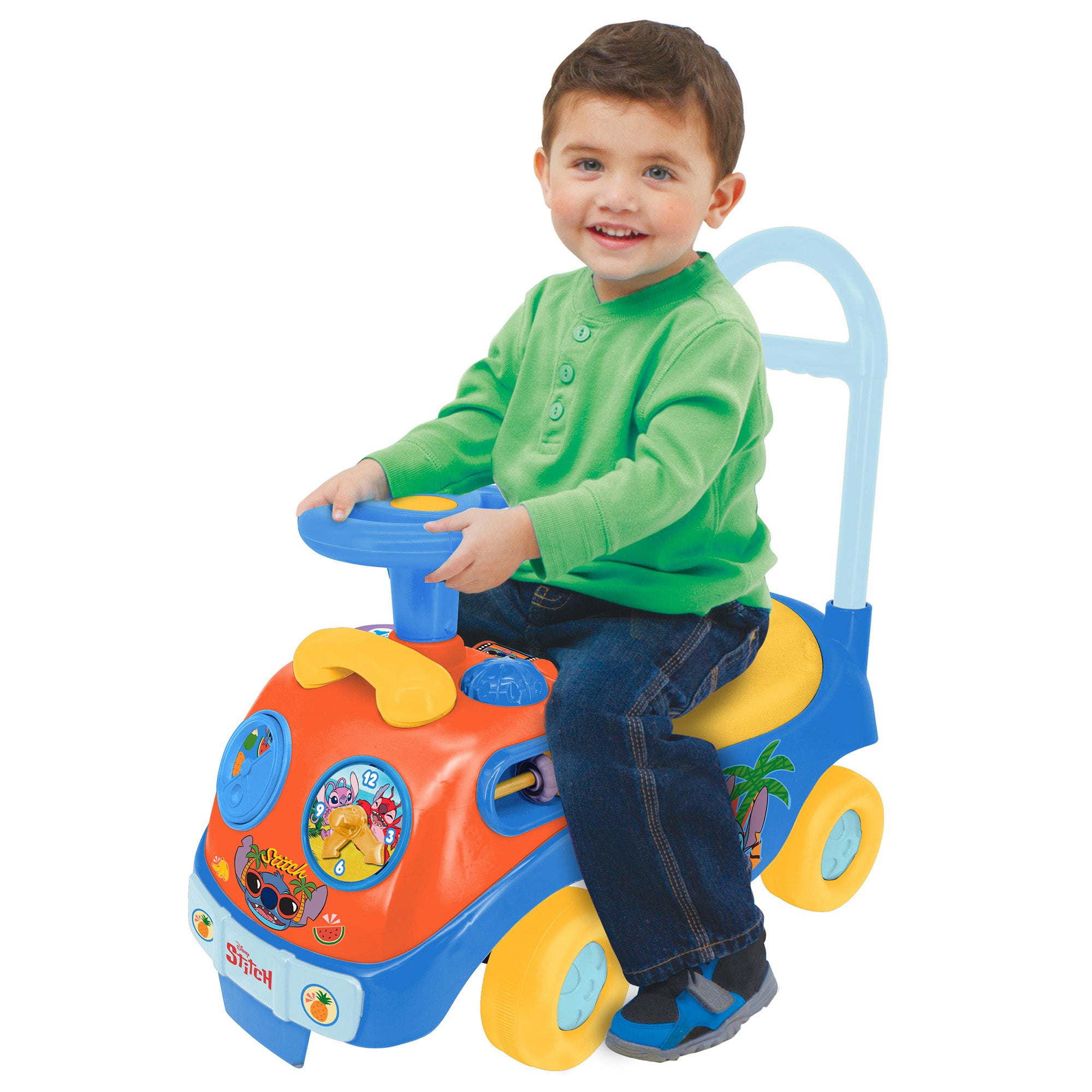 Kiddieland - Disney Stitch Lights N' Sounds Ride-On - Foot-To-Floor Fun - Image 4