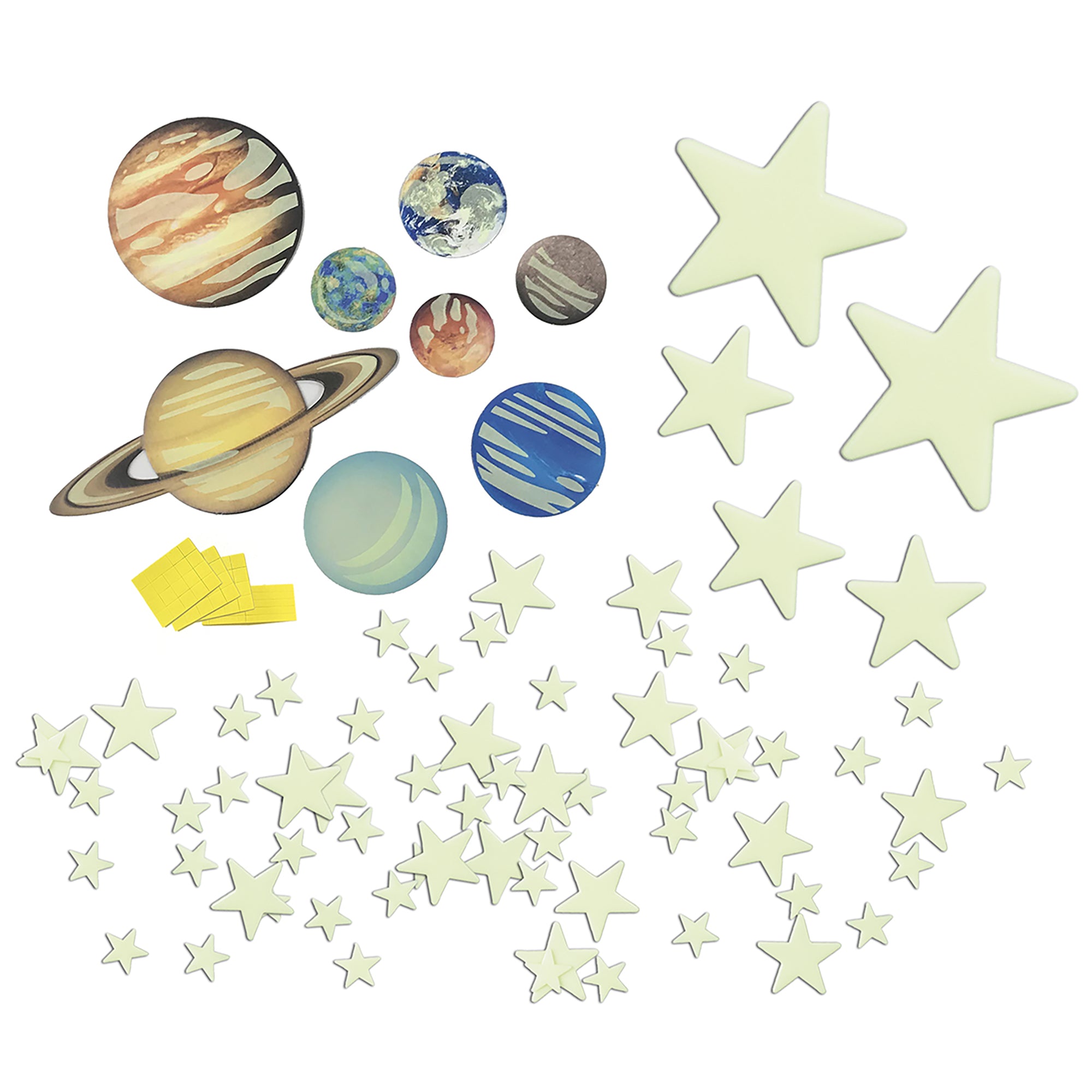 Alternative view of Cosmic Adventure Glow-in-the-Dark Planets & Supernova Set