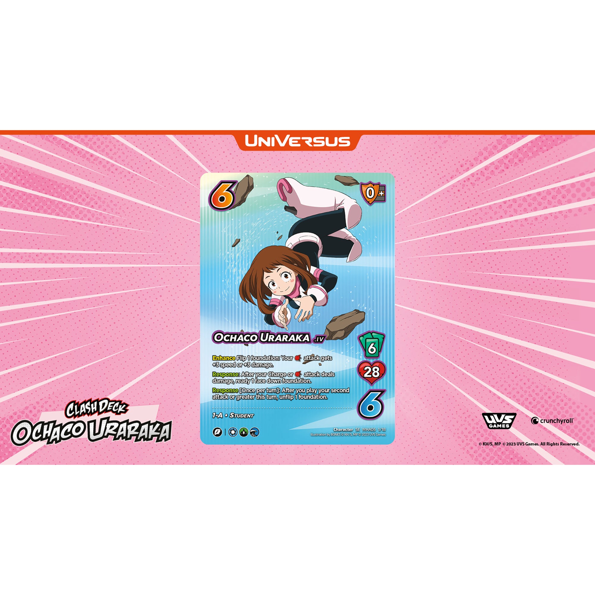 Alternative view of My Hero Academia Universus: Jet Burn Clash Card Game