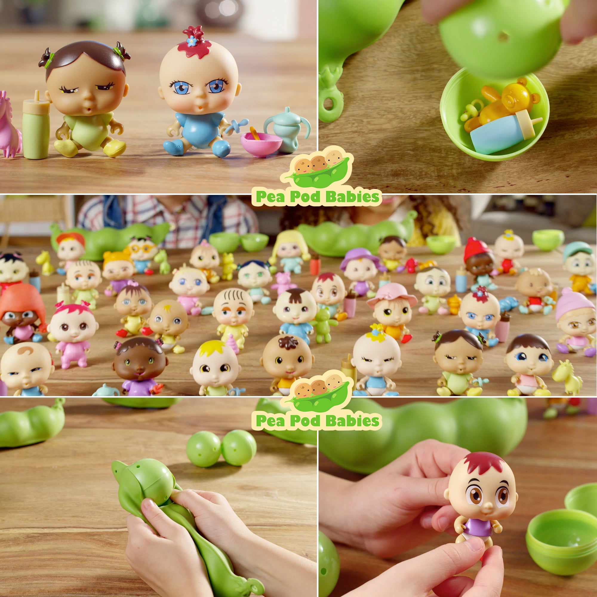 Pea Pod Babies Mystery Surprise 4pk - Mini Dolls & Accessories - Image 5