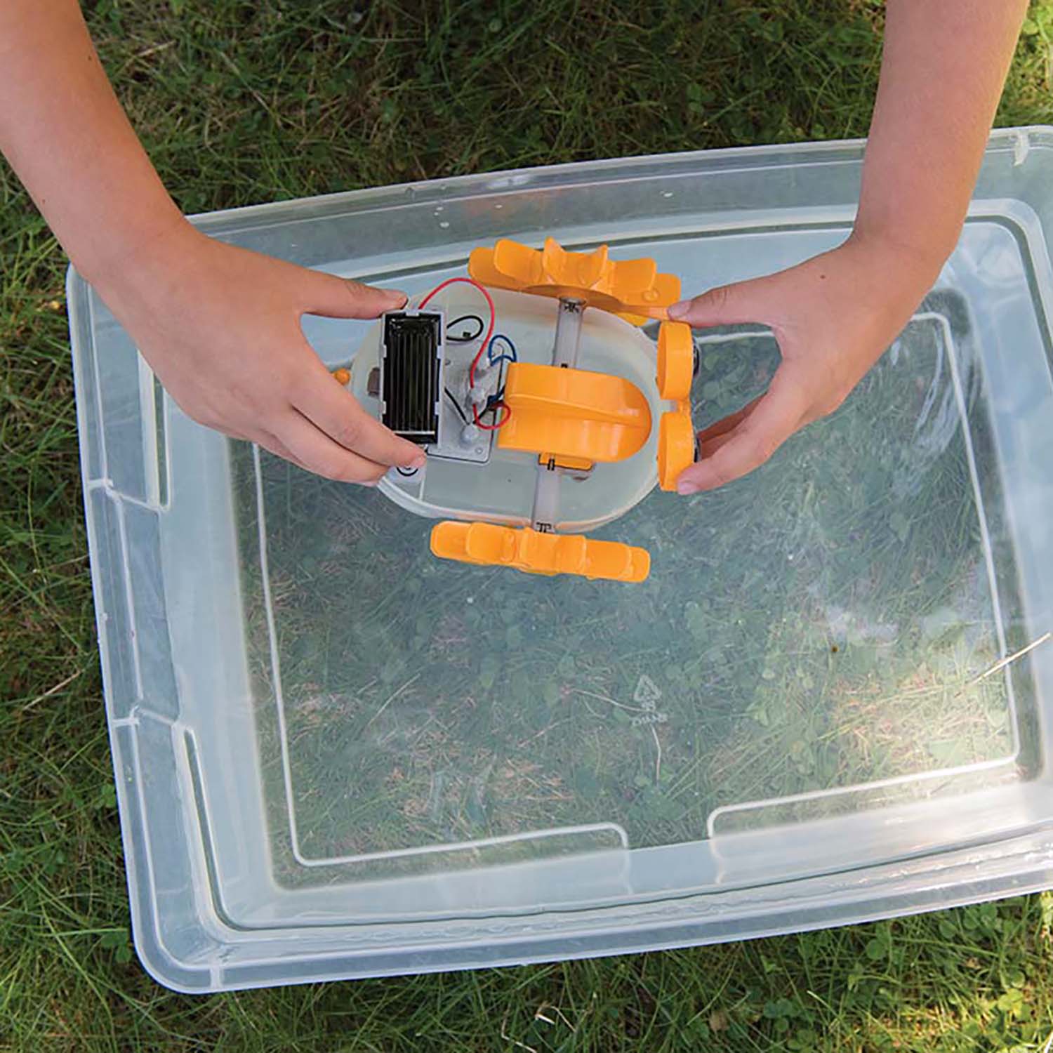 Green Science Aqua Robot Hybrid Power Swimming Robot Kit - Image 5