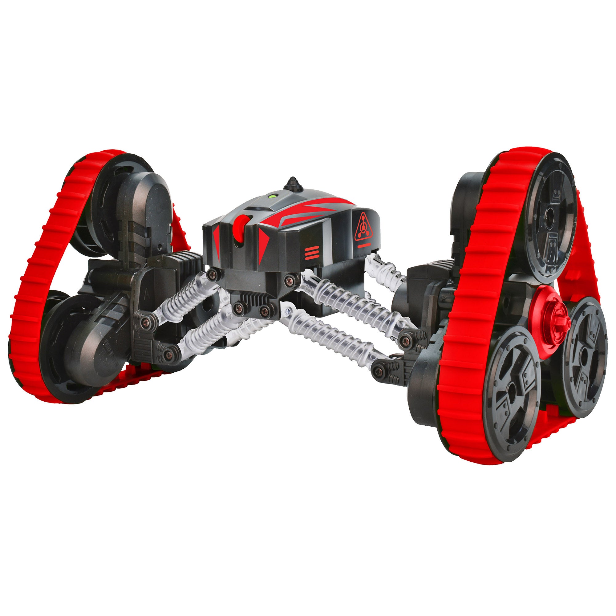 Alternative view of Taiyo High-Speed Track Racer 1:16 Scale R/C Vehicle - Red/Black