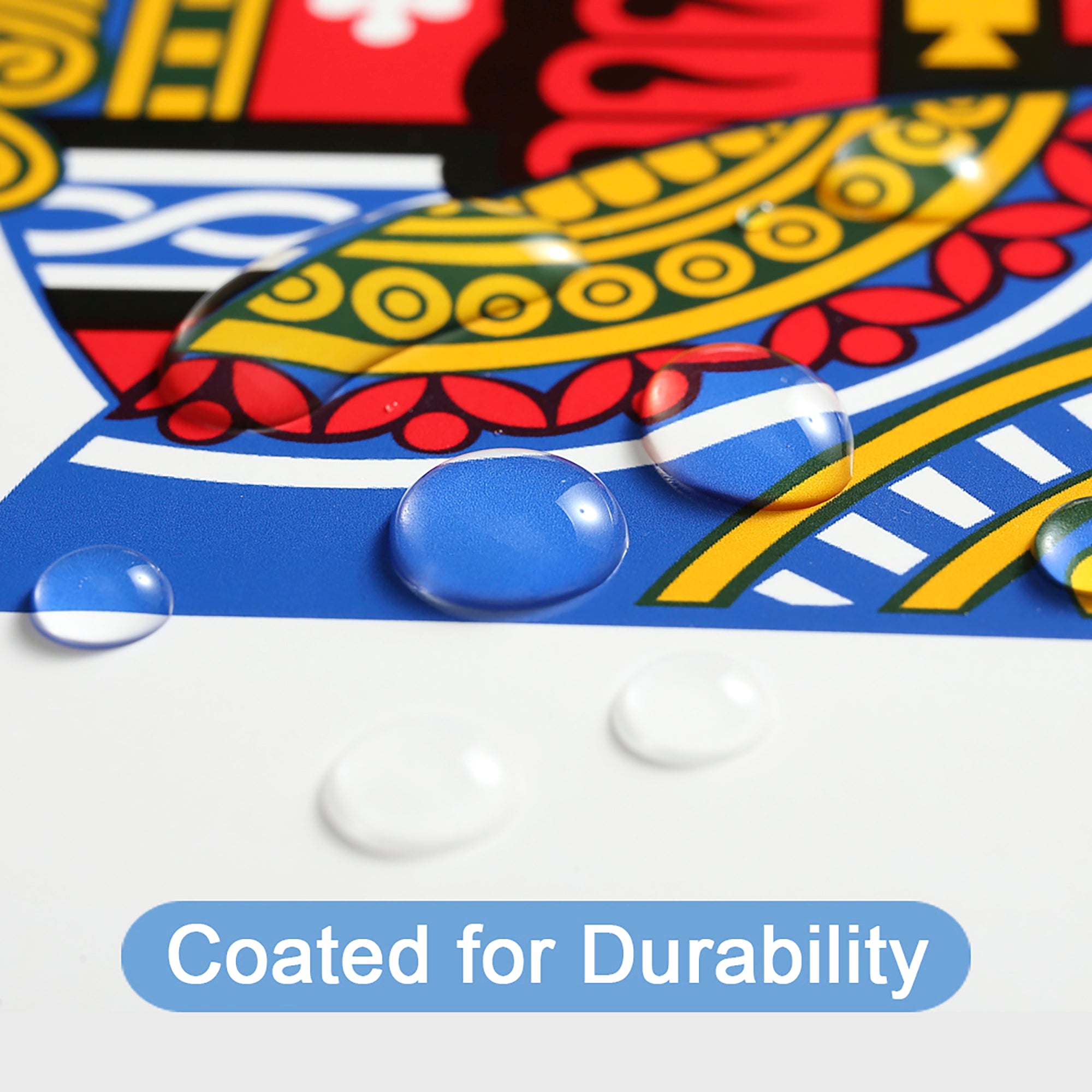 Trimate Jumbo Playing Cards - 8x11" Giant Deck, Durable Coated, Fun Game & Decor - Image 4