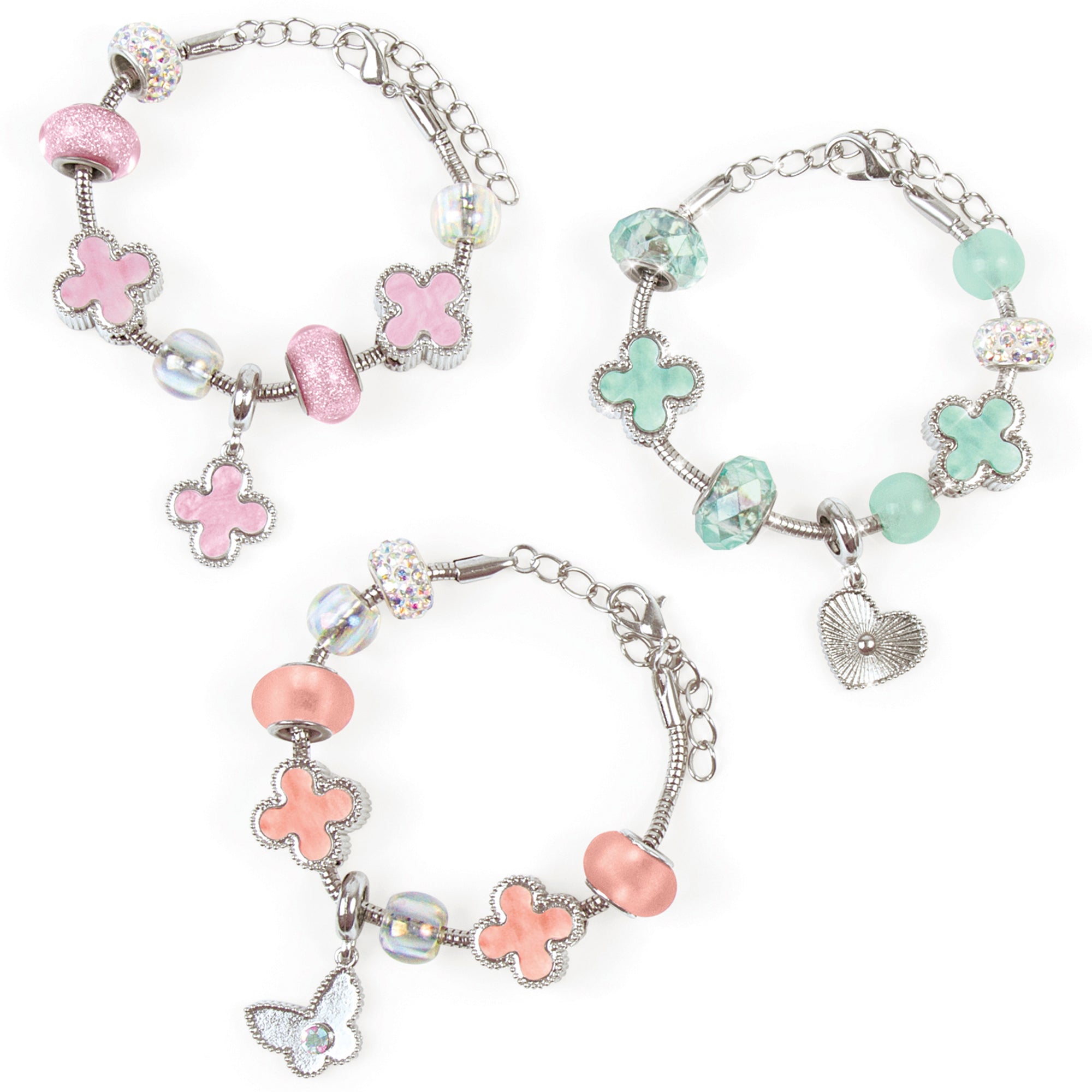 MIR Clover Collection Tween Jewelry Kit - Create Charming Bracelets - Image 3