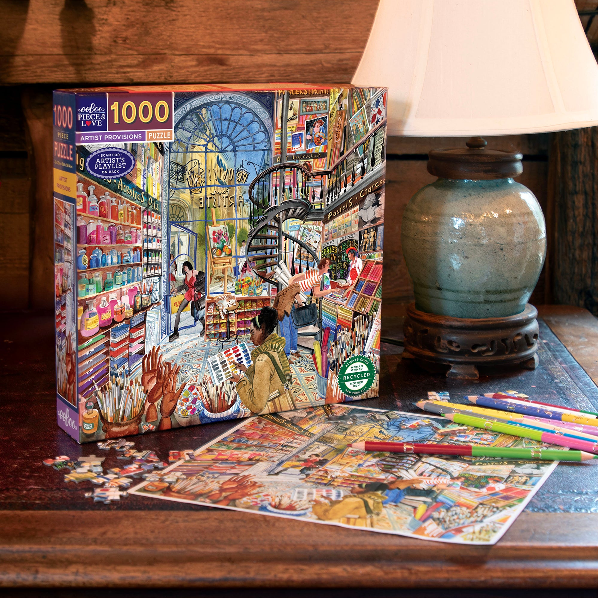 Piece&Love Artist Provisions Masterpiece Puzzle - 1000 pc - Image 3