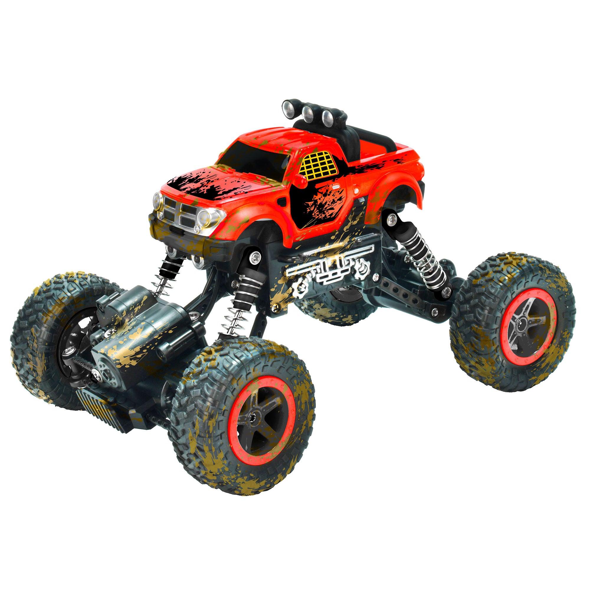 Taiyo Rock Crawler 1:18 Scale Radio Control Vehicle - Red - Image 3