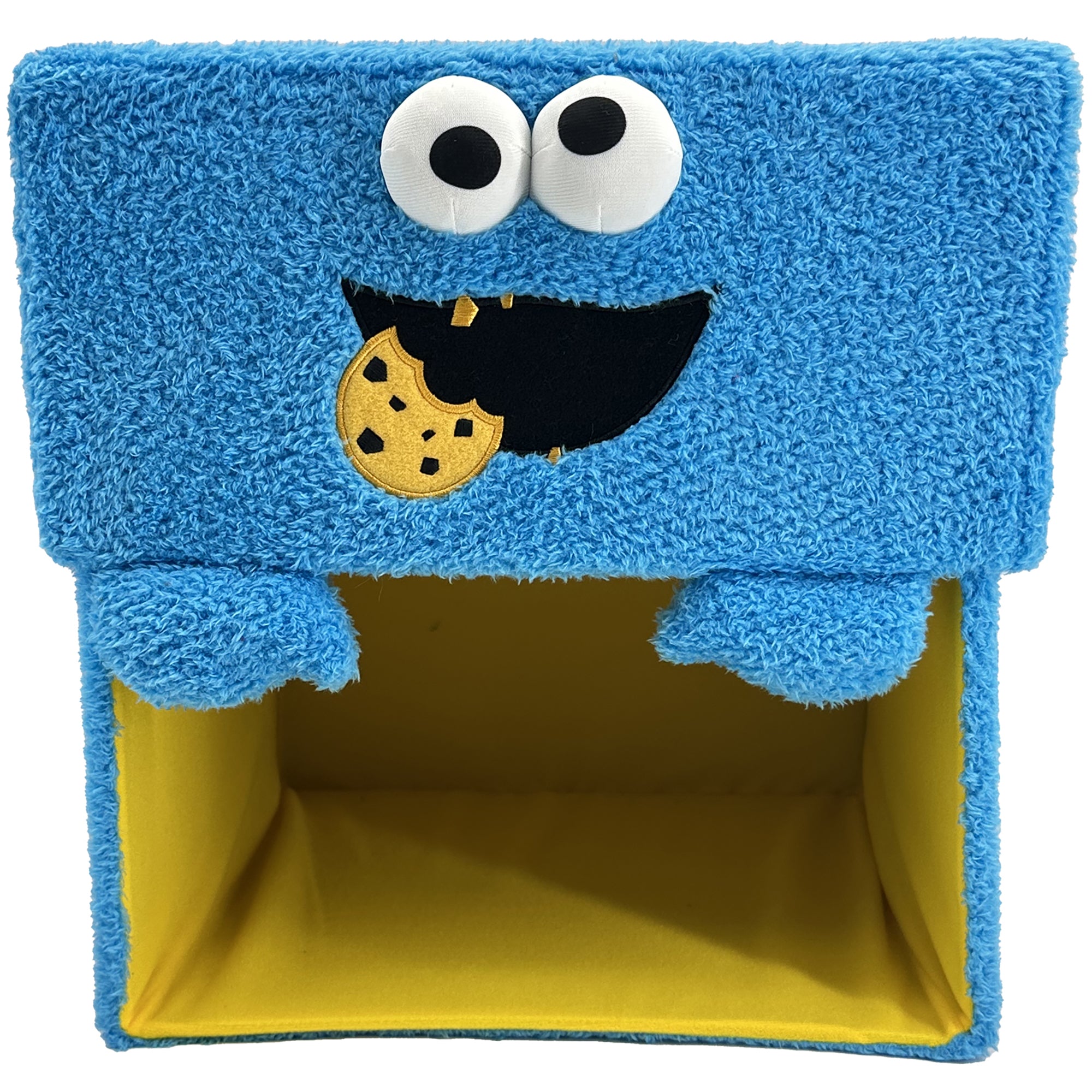 Sesame Street Cookie Monster Storage Bin – 12" Cube Organizer - Image 5