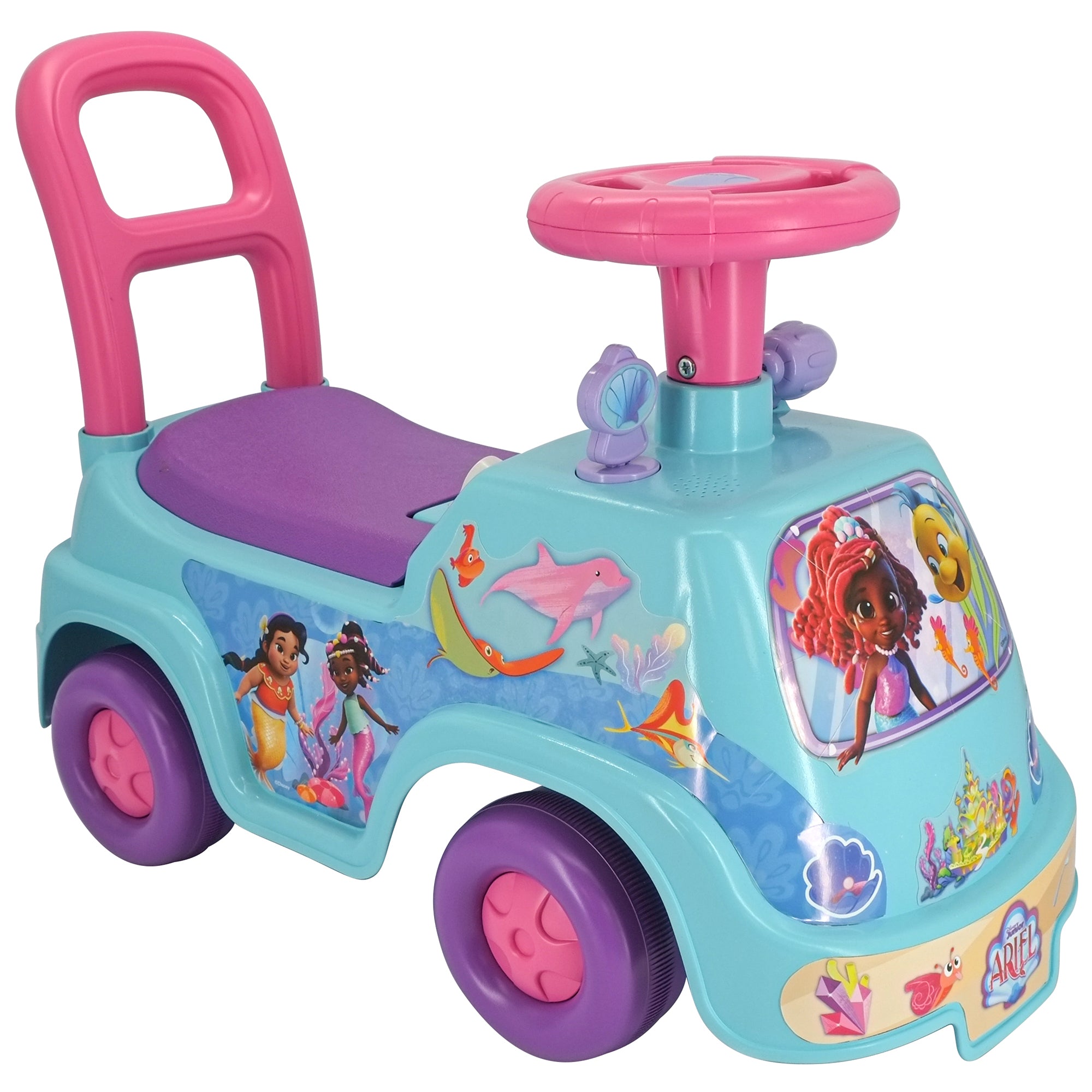 Alternative view of Kiddieland - My First Adventure Ride-On - Ariel Sea Disney Light & Sound - Suitable for 12 mo+