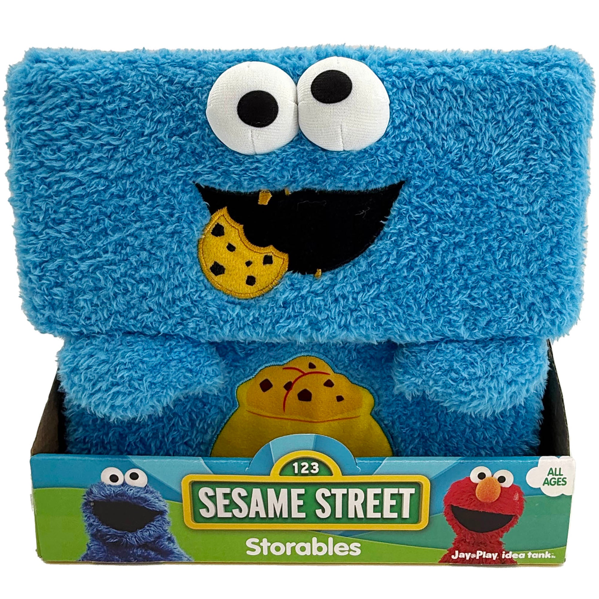 Sesame Street Cookie Monster 8" Storable Cube - Themed Storage Bin - Image 2