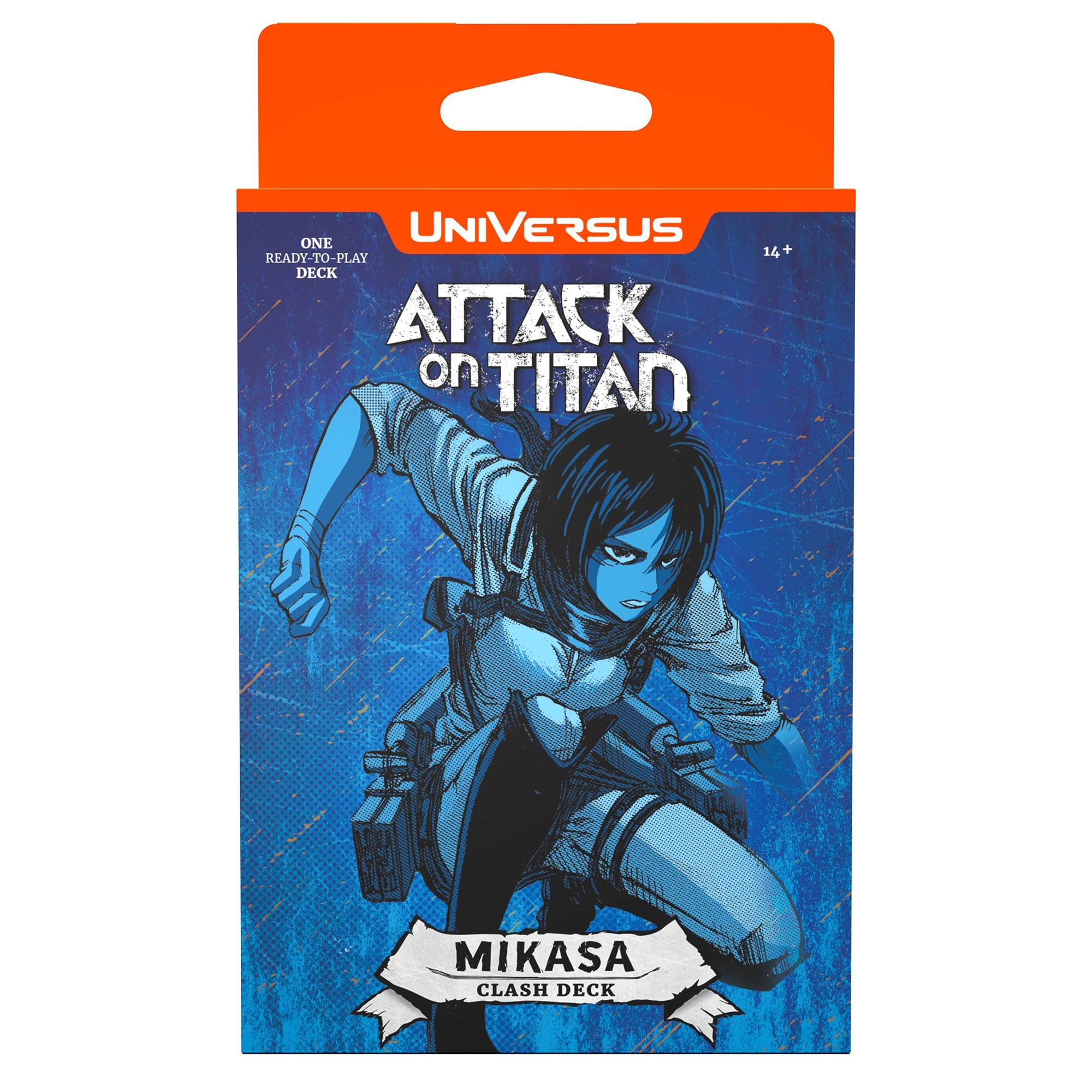 Alternative view of Attack on Titan UniVersus Mikasa Clash Deck - Ready-To-Play Collectible Card Game