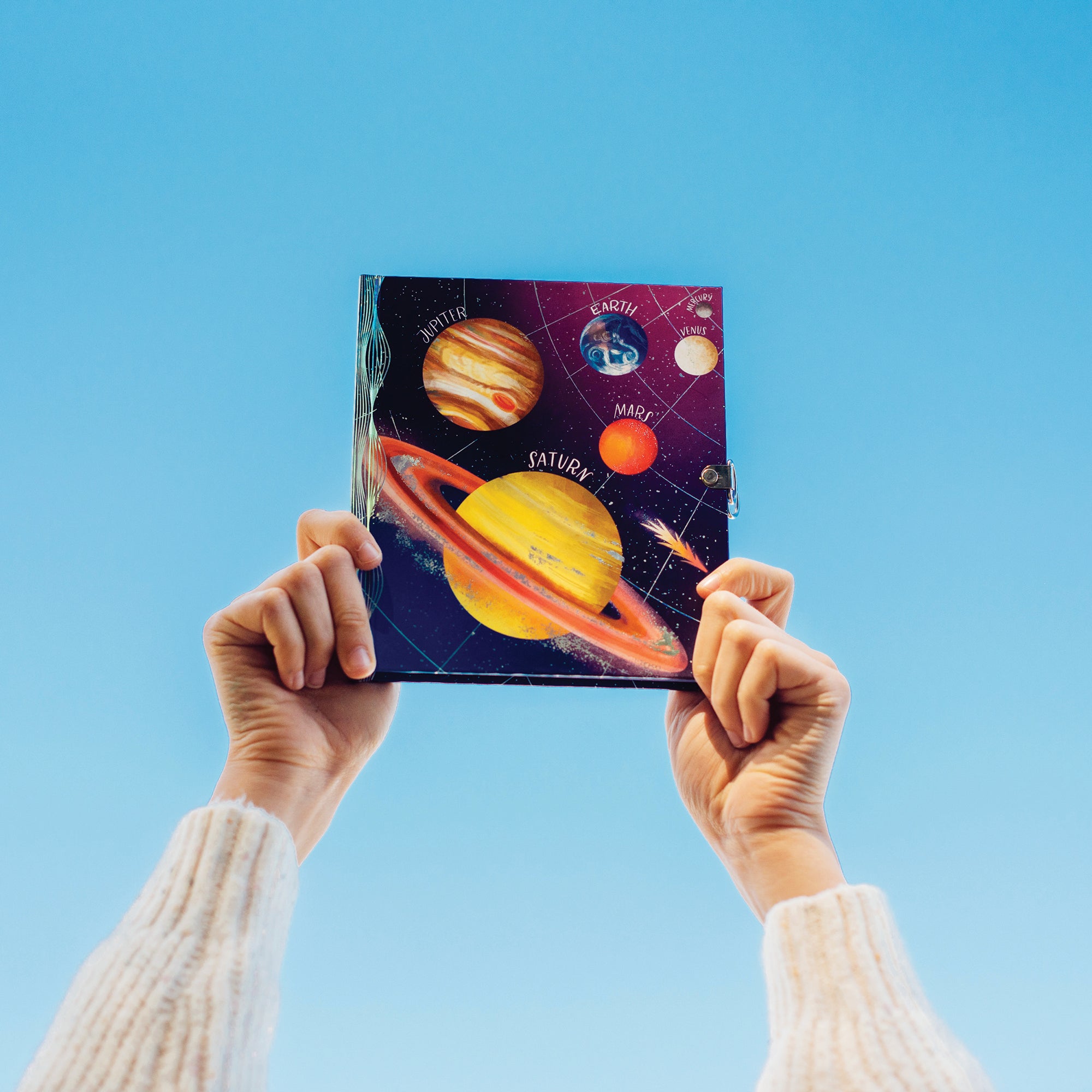 Cosmic Chronicle Hardcover Journal - Space Exploration - Image 3