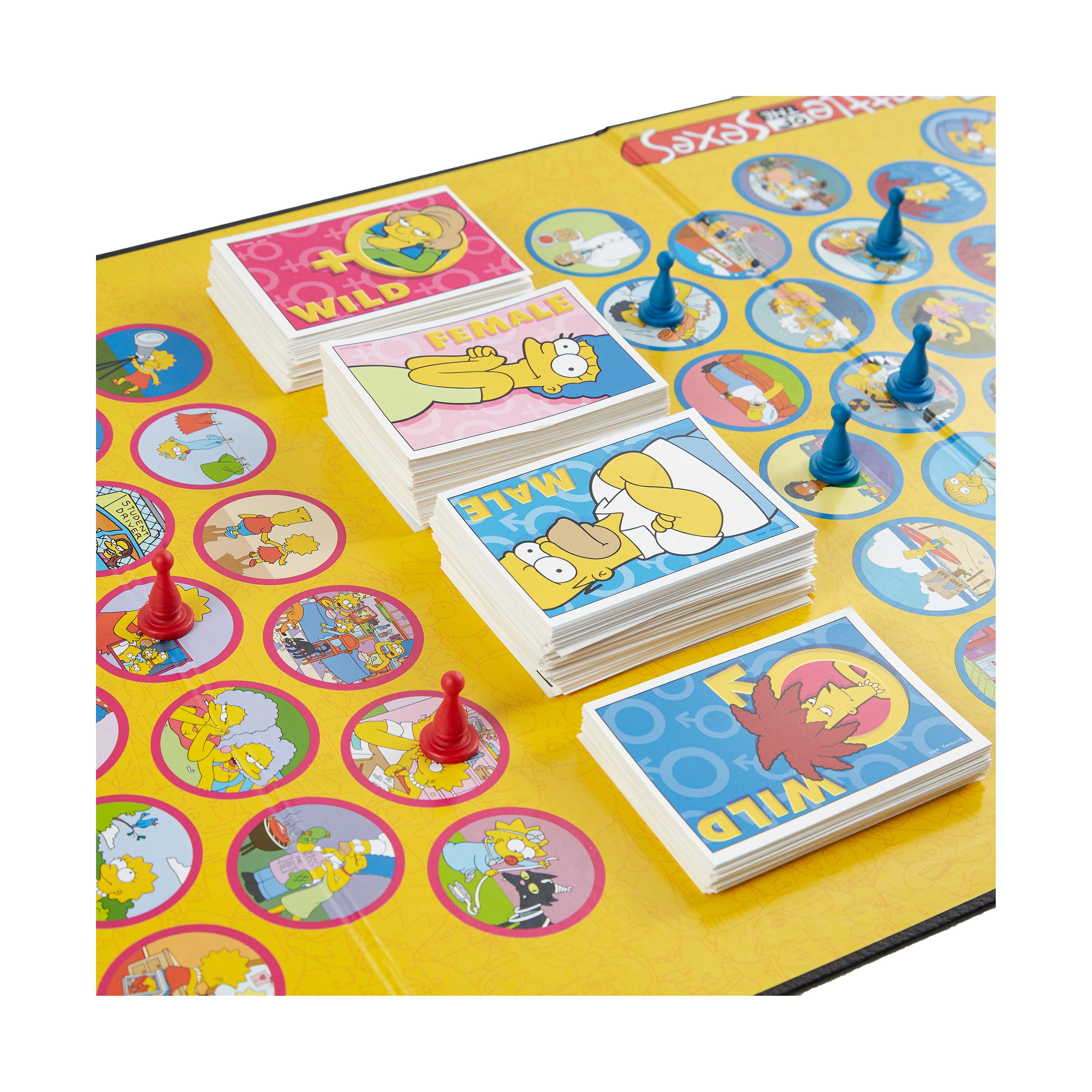 The Simpsons Battle of the Sexes Board Game - Image 5
