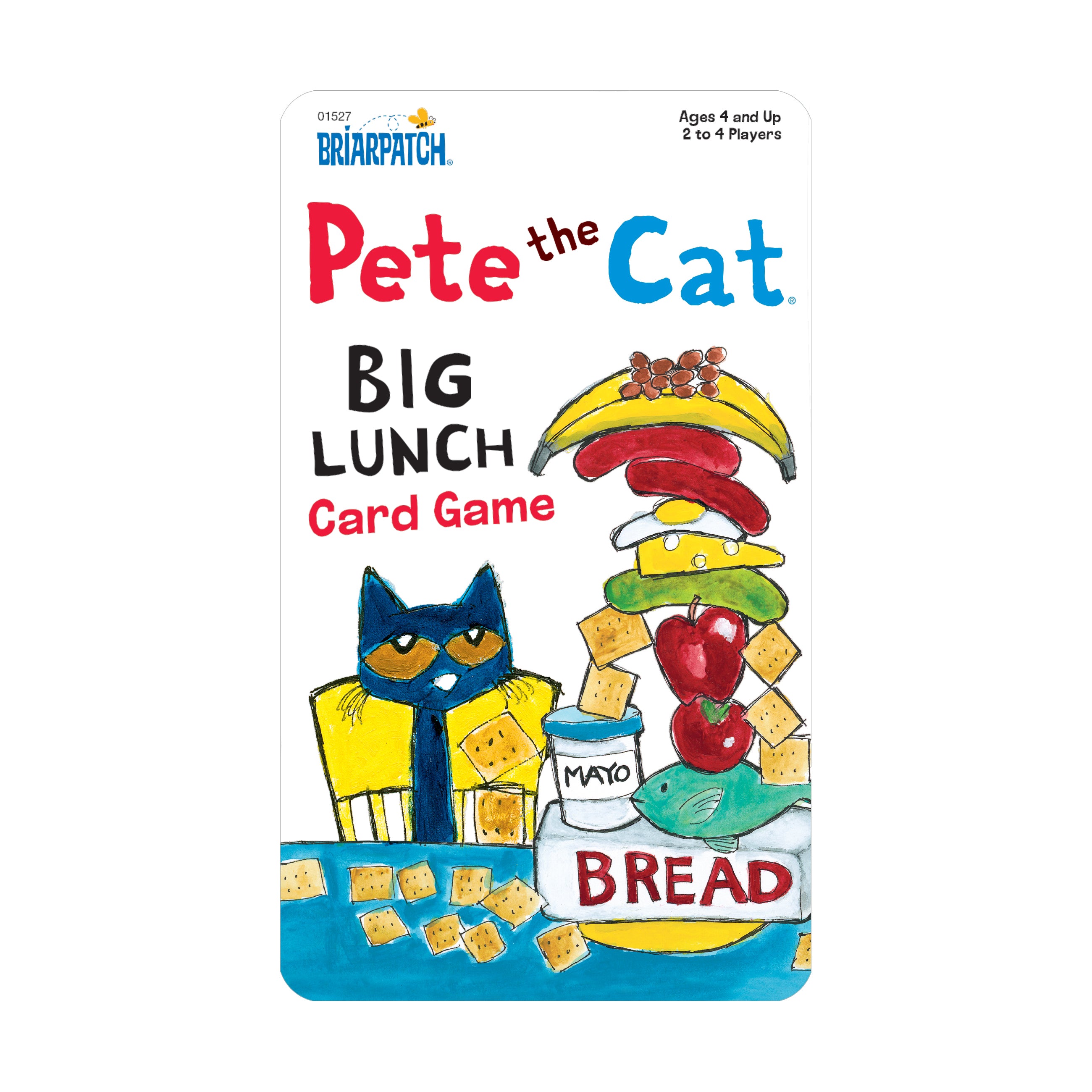 Alternative view of Pete the Cat Big Lunch Card Game Tin