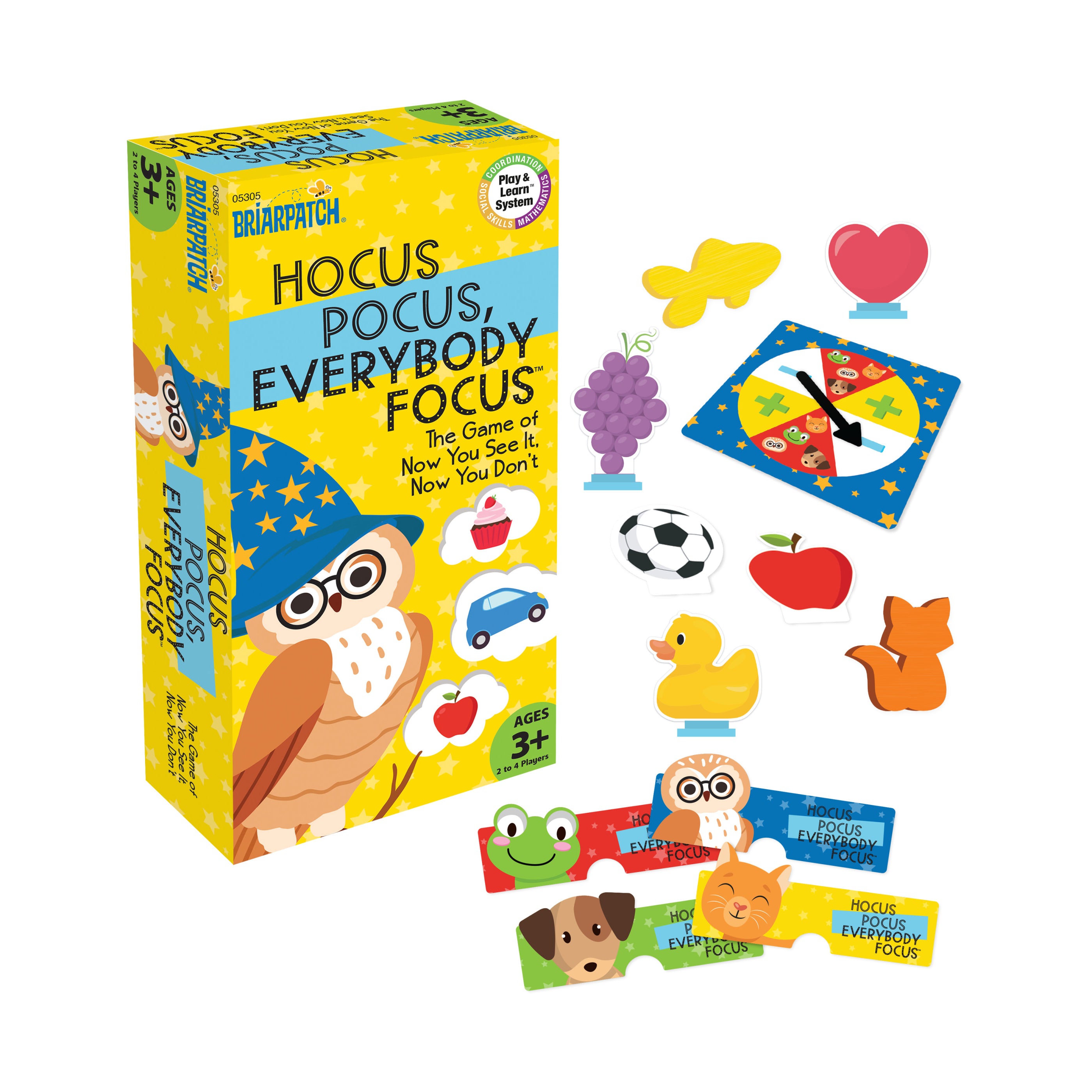 Alternative view of Briarpatch Hocus Pocus, Everybody Focus School Readiness Game