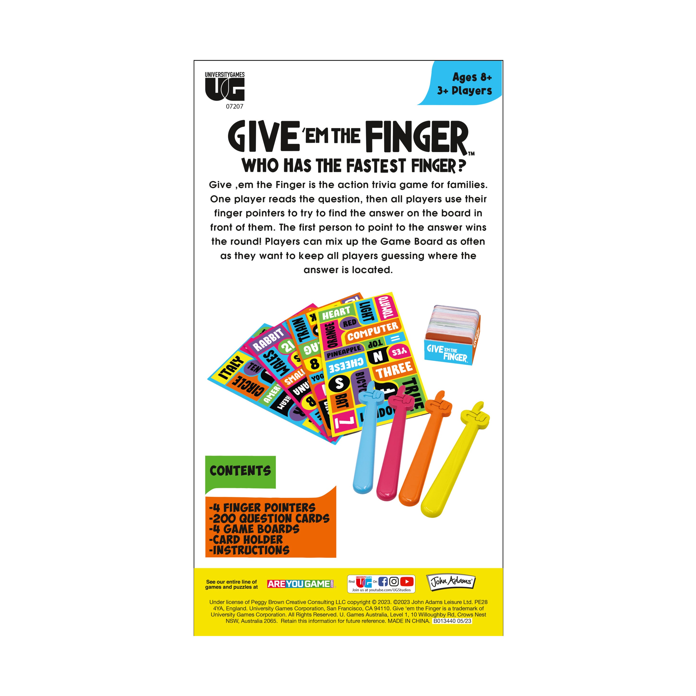 Give 'em the Finger: Rapid-Fire Trivia Challenge Board Game - Image 3