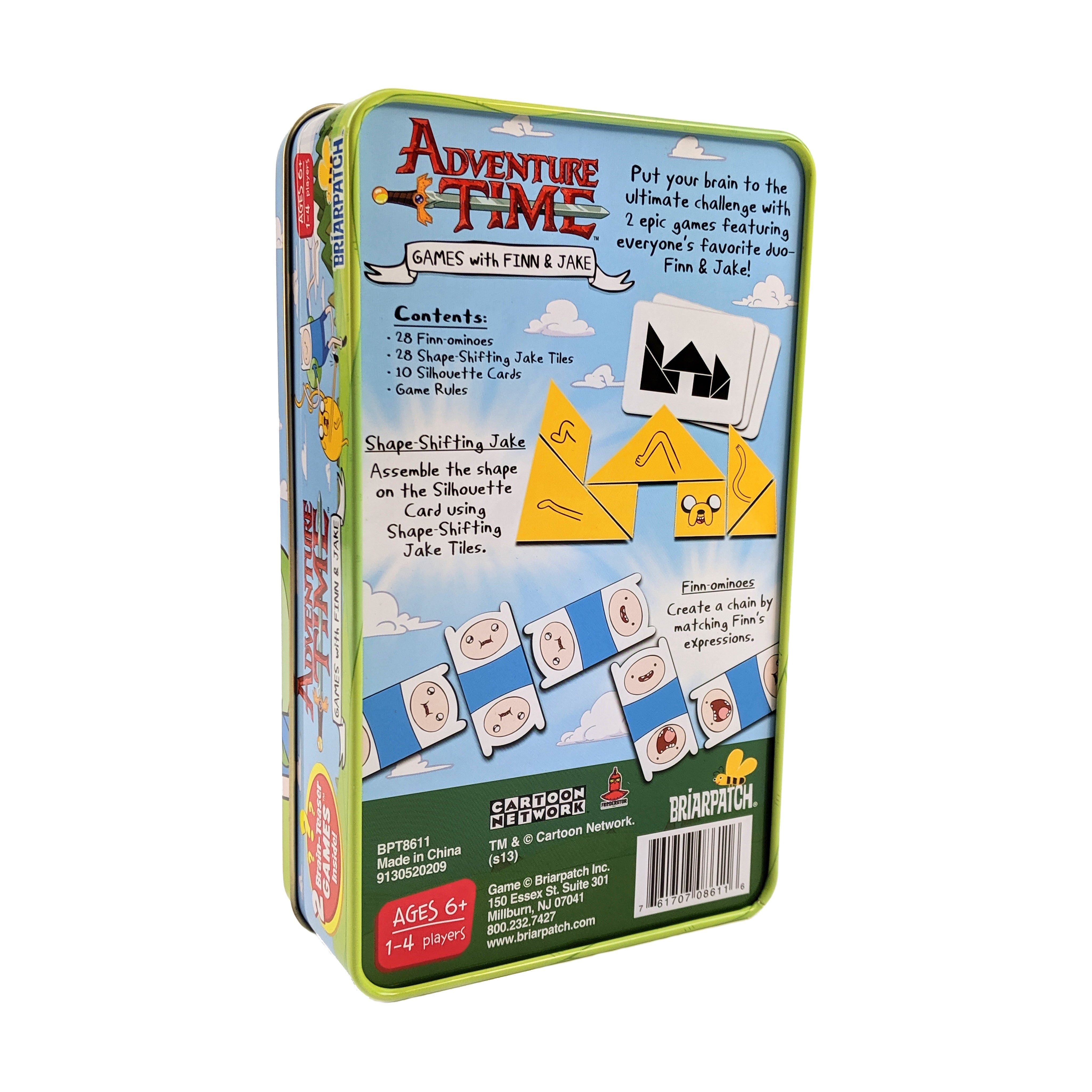 Alternative view of Adventure Time Finn & Jake Epic Games Tin