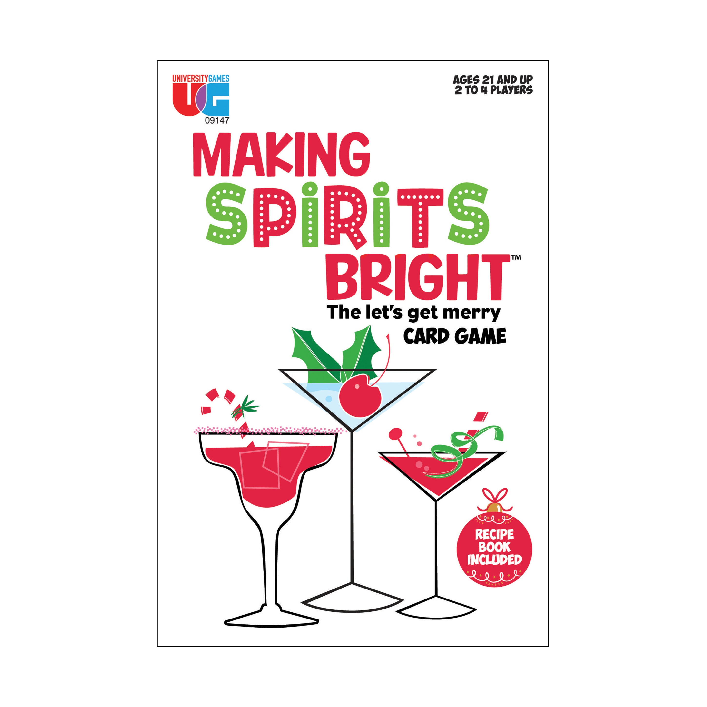 Alternative view of Making Spirits Bright - Let's Get Merry Holiday Card Game